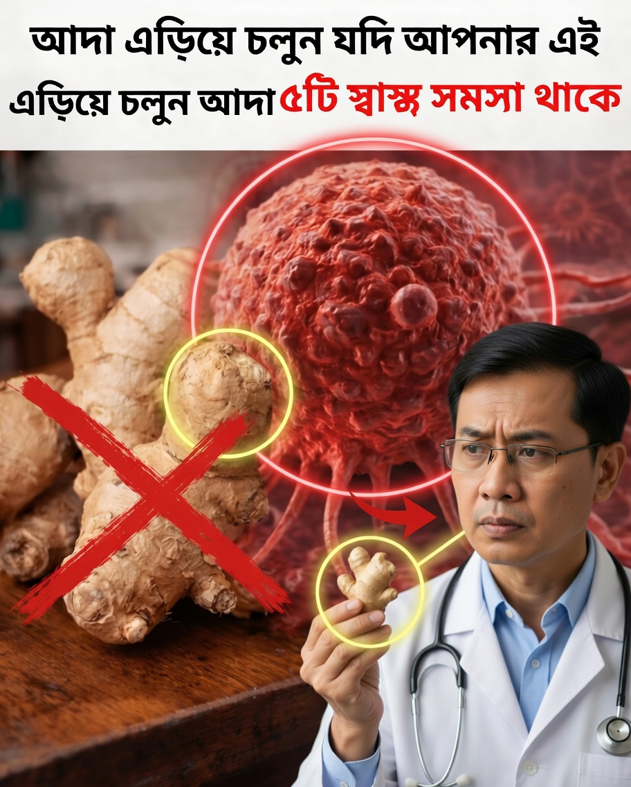 আদা কি সবসময়ই নিরাপদ? অনেকের অজানা গোপন সতর্কতা