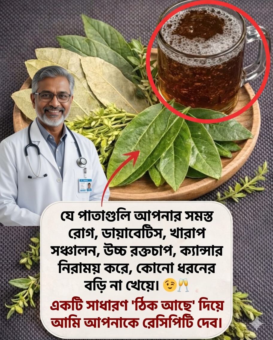 🌿 «যে পাতা আপনাকে সাহায্য করতে পারে…» : ঔষধি পাতা আসলে আপনার স্বাস্থ্যের জন্য কী করে