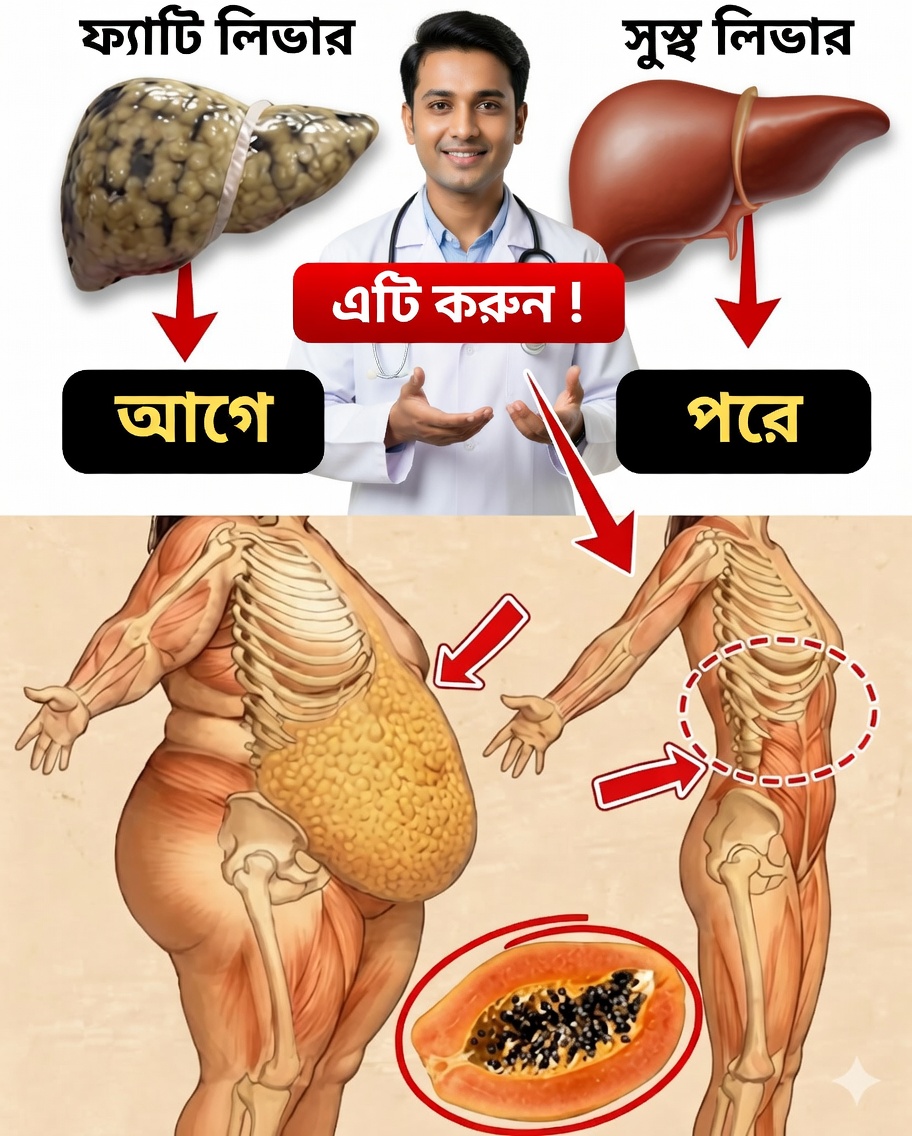 পেঁপের বীজ: ফ্যাটি লিভার ও দীর্ঘস্থায়ী ক্লান্তির প্রাকৃতিক প্রতিকার?