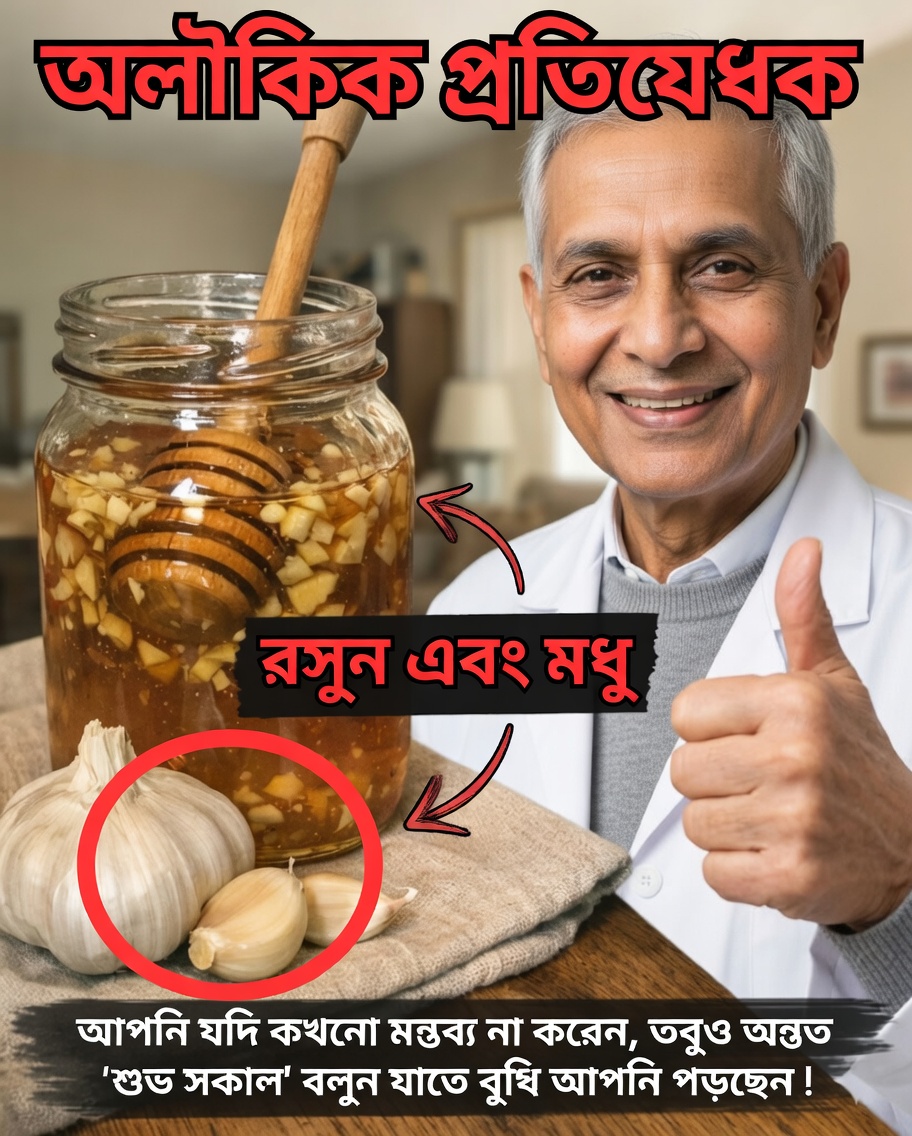 খালি পেটে টানা ৭ দিন রসুন ও মধু: প্রকৃত উপকারিতা, ঝুঁকি ও বিজ্ঞান কী বলে