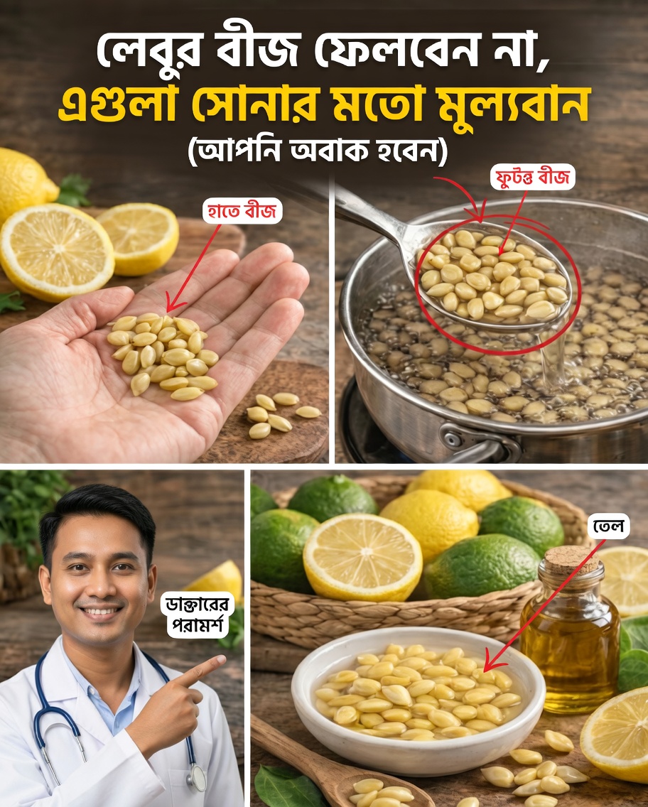 আর লেবুর বিচি আর ফেলবেন না: এই ছোট্ট অভ্যাসটি আপনার দৈনন্দিন রুটিন বদলে দিতে পারে