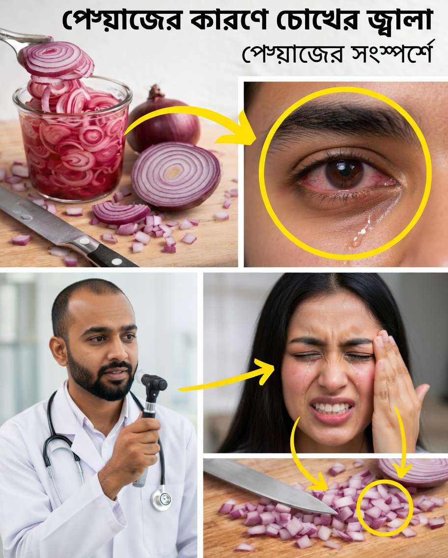 পেঁয়াজের রস ও চোখের আরাম: কুয়েরসেটিনের গোপন রহস্যের সন্ধানে