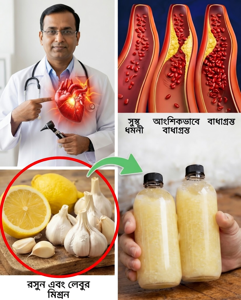 আপনার হৃদয়ের জন্য চুমুক: উন্নত রক্তসঞ্চালনের জন্য লেবু, লাইম ও রসুনের রীতি