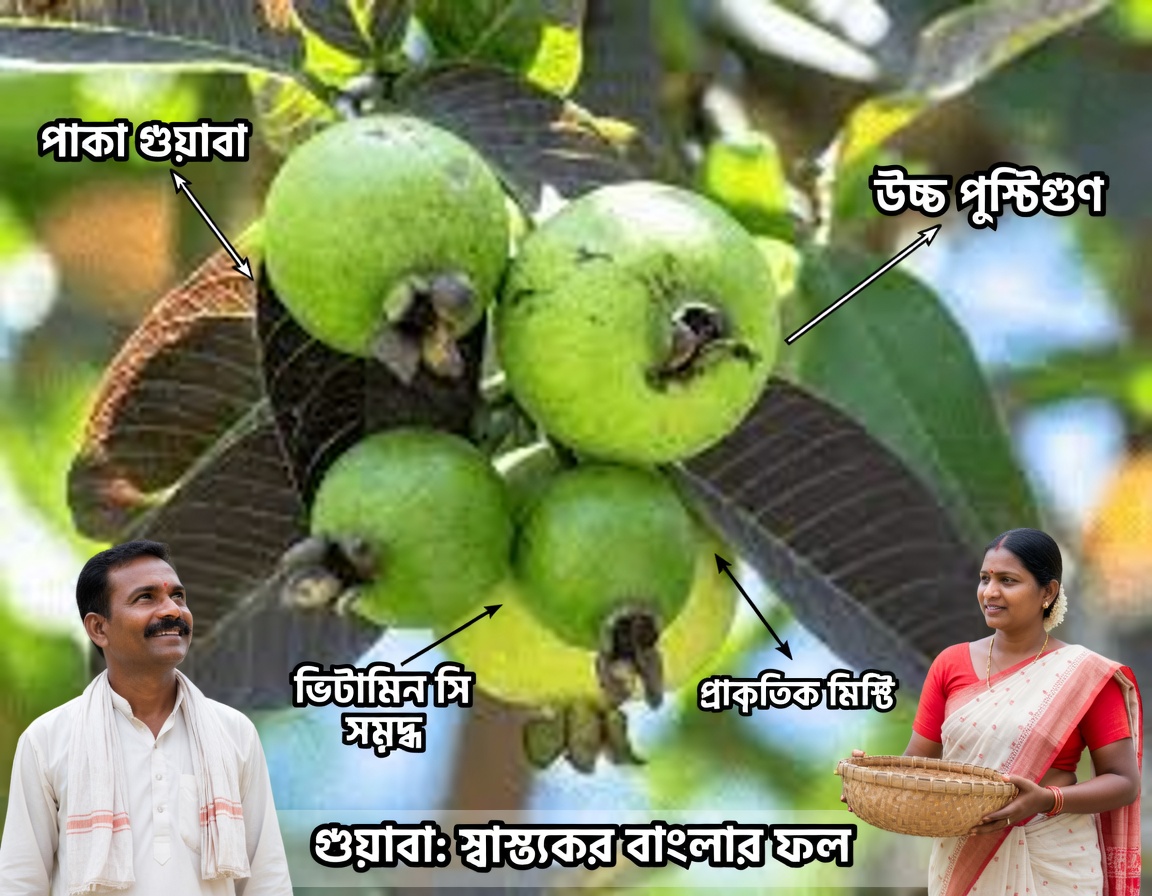 পেয়ারার মাধ্যমে চোখের স্বাস্থ্য প্রাকৃতিকভাবে রক্ষা: একটি সহজ নির্দেশিকা