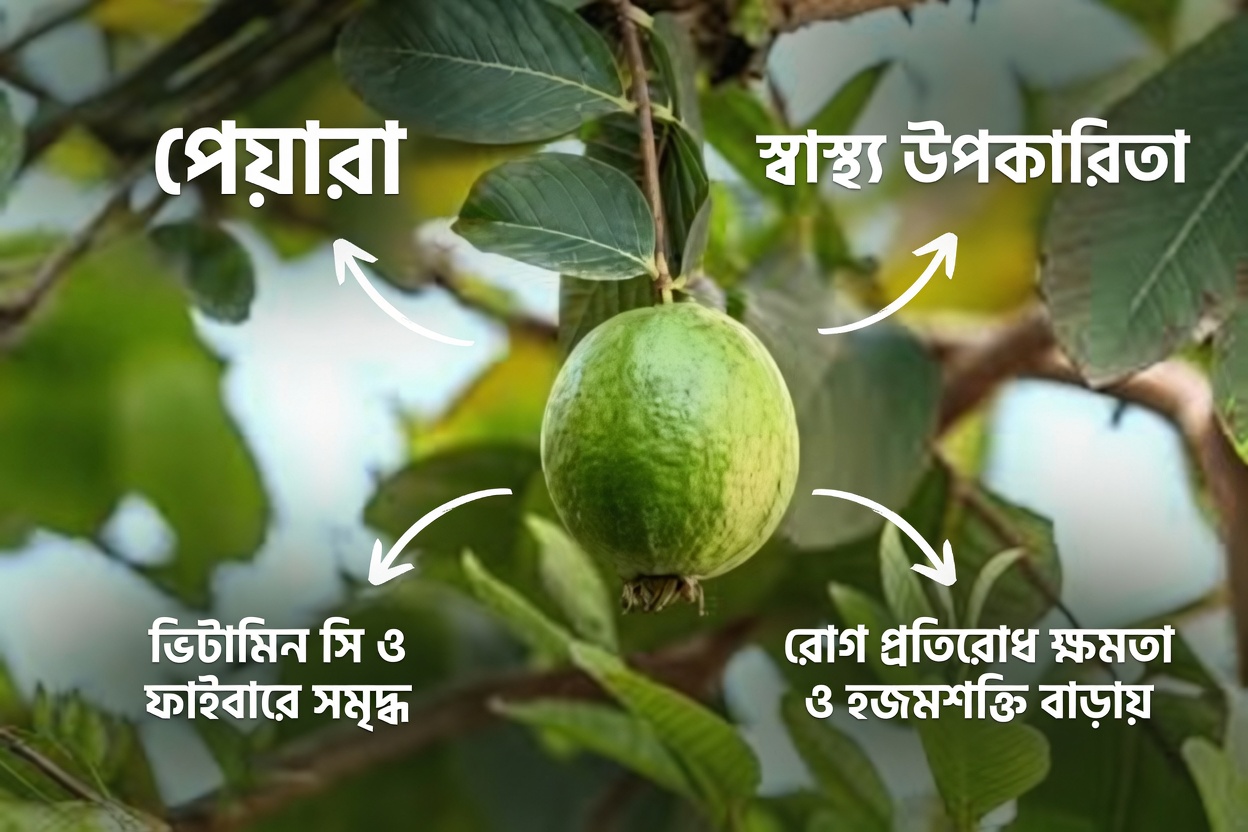 পেয়ারার মাধ্যমে চোখের স্বাস্থ্য প্রাকৃতিকভাবে রক্ষা: একটি সহজ নির্দেশিকা