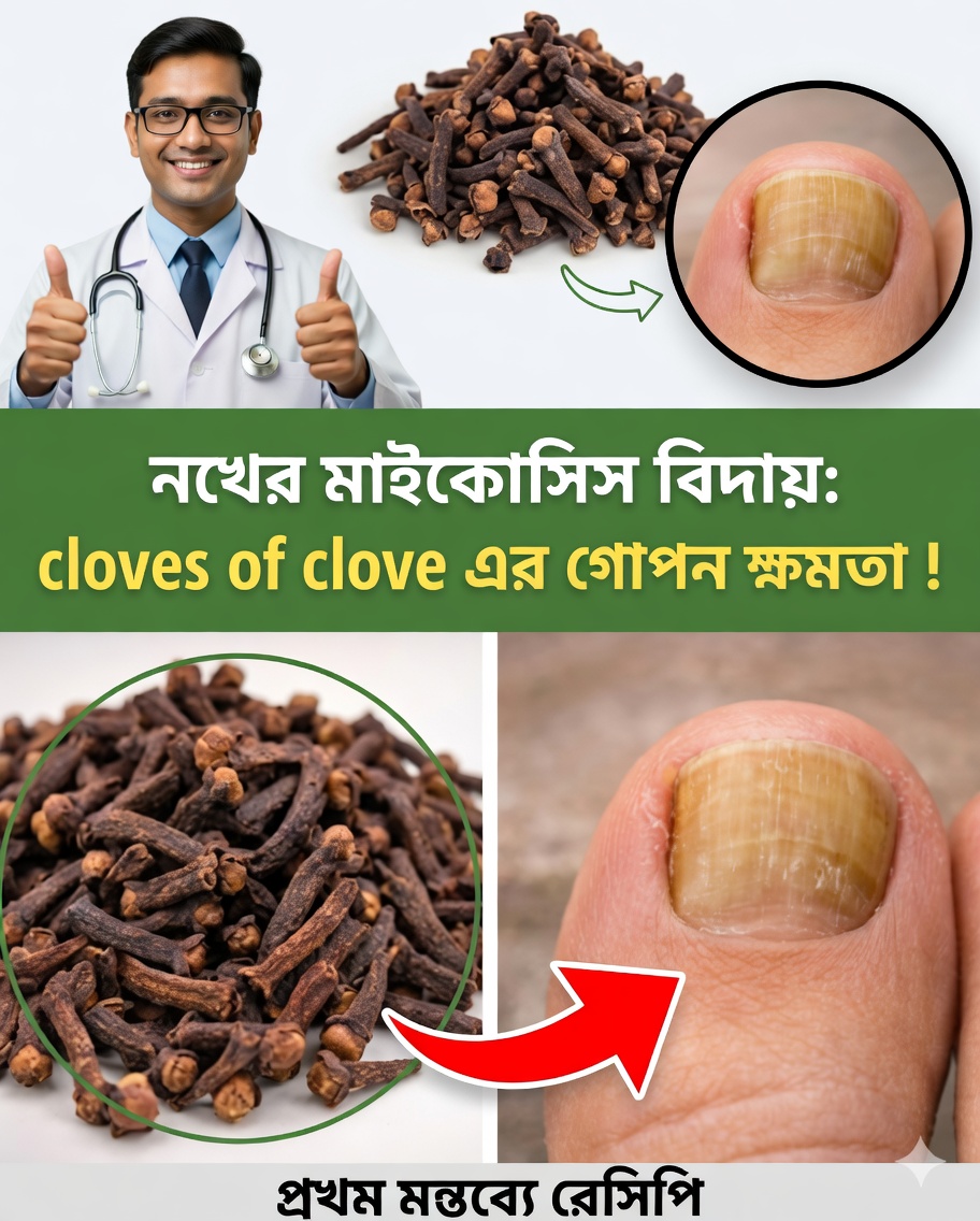 লবঙ্গ দিয়ে নখের ছত্রাক দূর করুন: অনেকেই গ্রহণ করছেন এই প্রাকৃতিক প্রতিকার