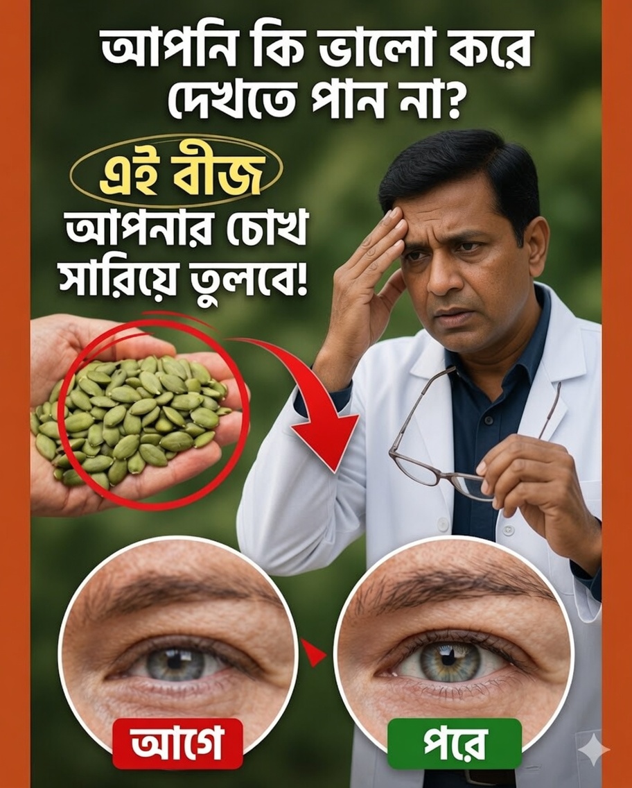 🌱 প্রতিদিন কীভাবে এই বীজগুলি সেবন করবেন হৃদ্‌স্বাস্থ্য ও সামগ্রিক সুস্থতা বজায় রাখতে