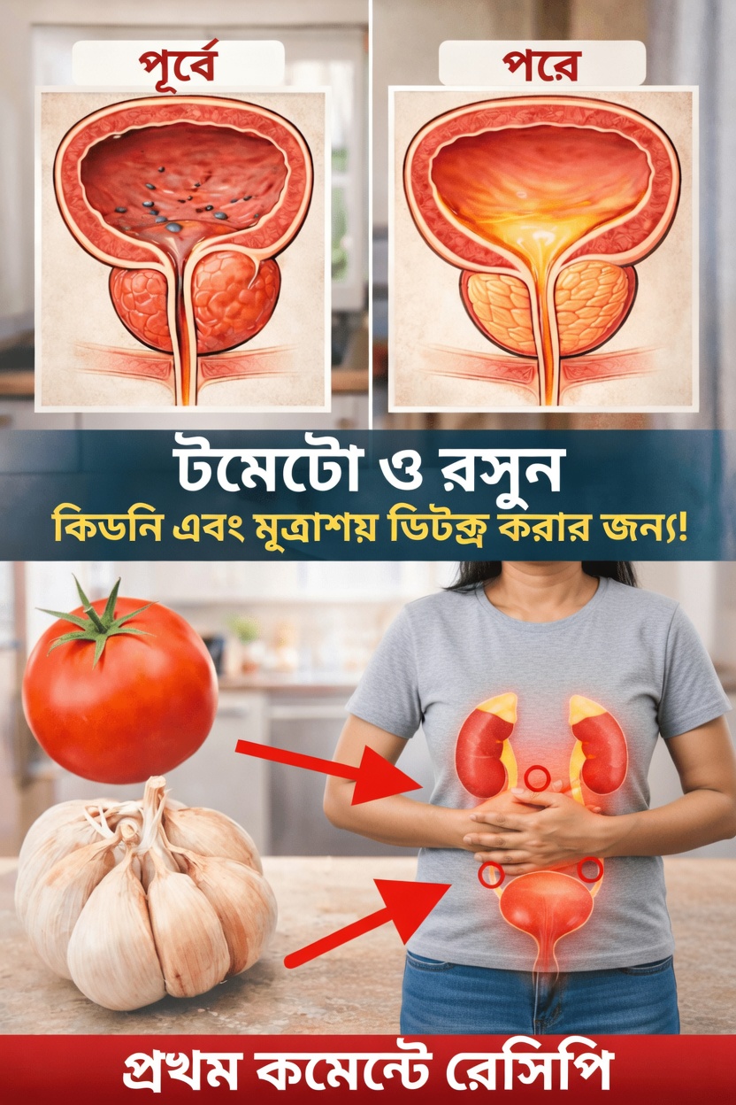জানুন কীভাবে টমেটো ও রসুন দৈনন্দিন জীবনে প্রস্টেটের আরাম বজায় রাখতে সহায়তা করতে পারে