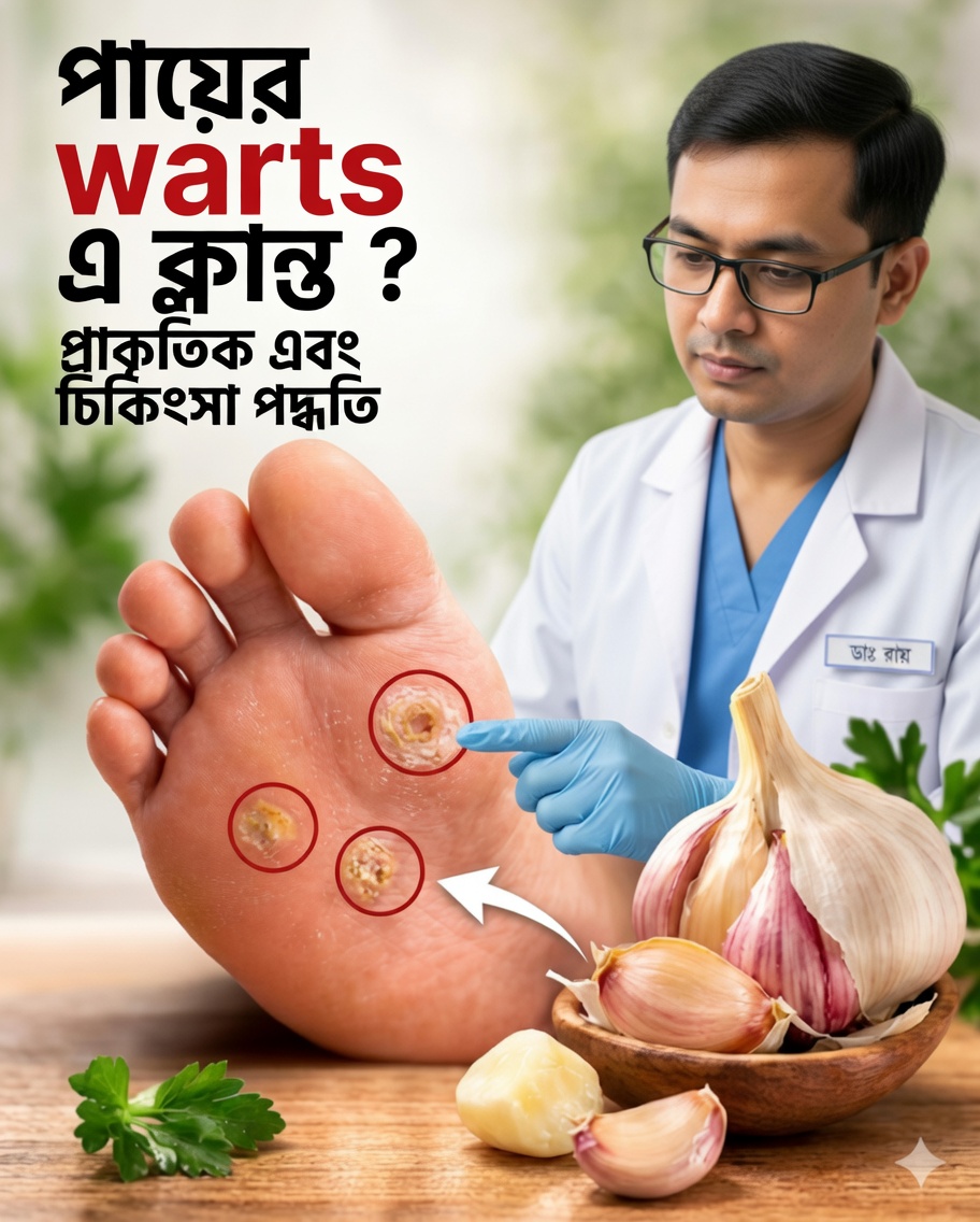 কিভাবে পায়ের তলার আঁচিল দূর করবেন: সত্যিই কার্যকর প্রাকৃতিক ও চিকিৎসাগত পদ্ধতি