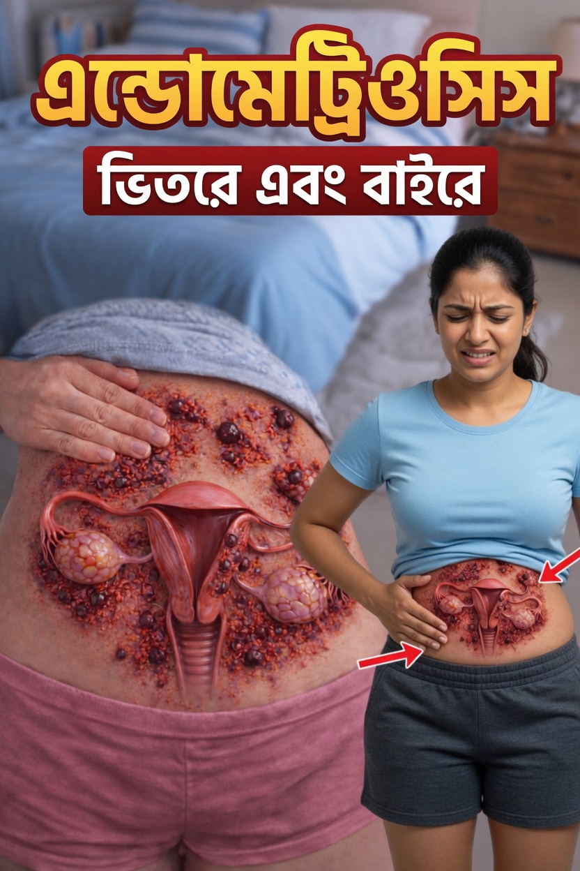 প্রতিটি নারীর এন্ডোমেট্রিওসিস সম্পর্কে যা জানা জরুরি: উপসর্গ, সম্ভাব্য কারণ এবং দৈনন্দিন ব্যবস্থাপনার ব্যবহারিক কৌশল