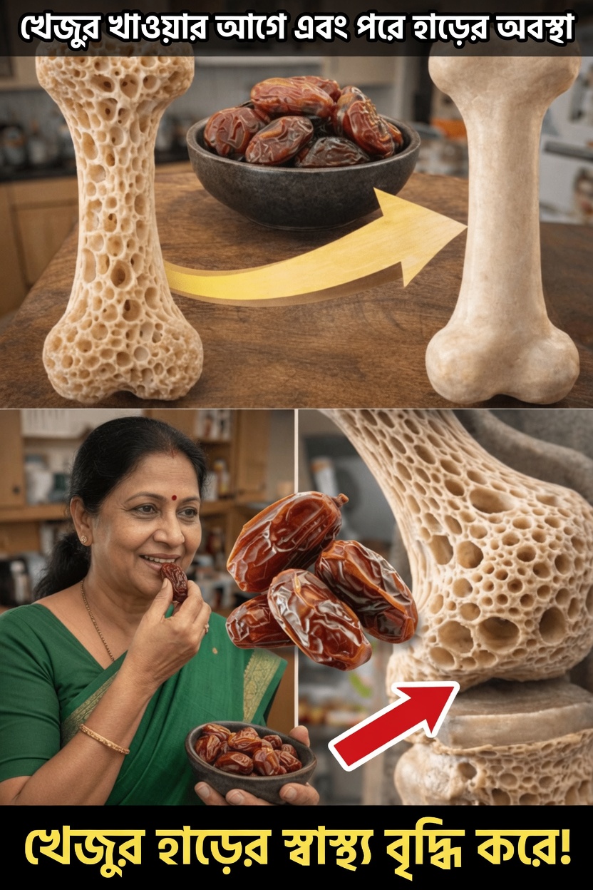 আপনার দৈনন্দিন খাদ্যতালিকায় খেজুর যোগ করা কি বয়স বাড়ার সাথে সাথে হাড়ের স্বাস্থ্যে সহায়তা করতে পারে?