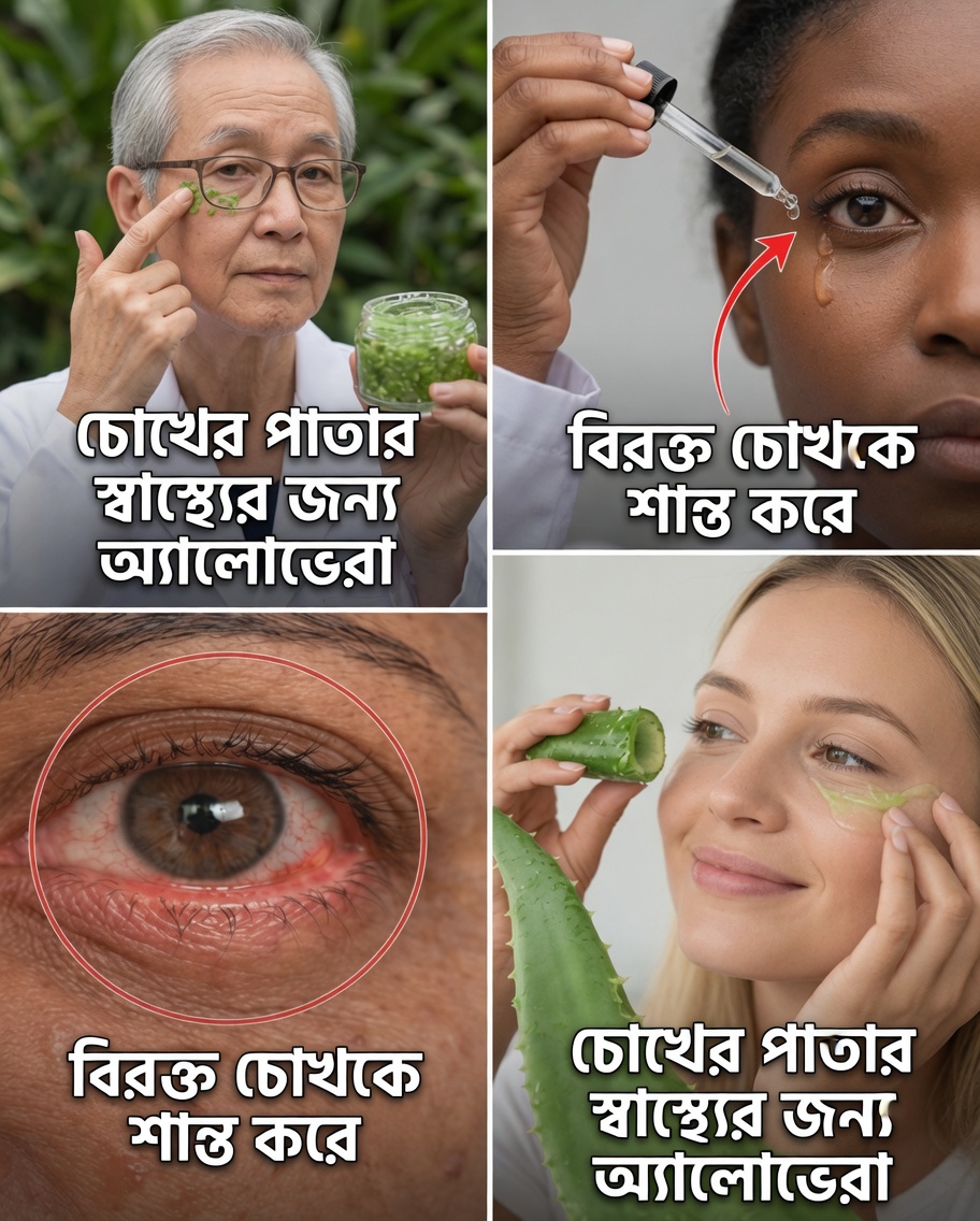 চোখের আরামের জন্য অ্যালো ভেরা: কোমল এই গাছটি আপনার ধারণার চেয়েও বেশি প্রশান্তি দেয়