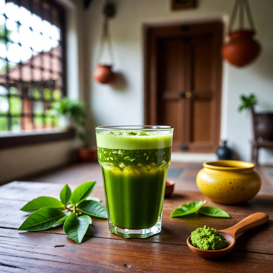 কোলন পরিষ্কারের জন্য প্রাকৃতিক সবুজ জুসের রেসিপি