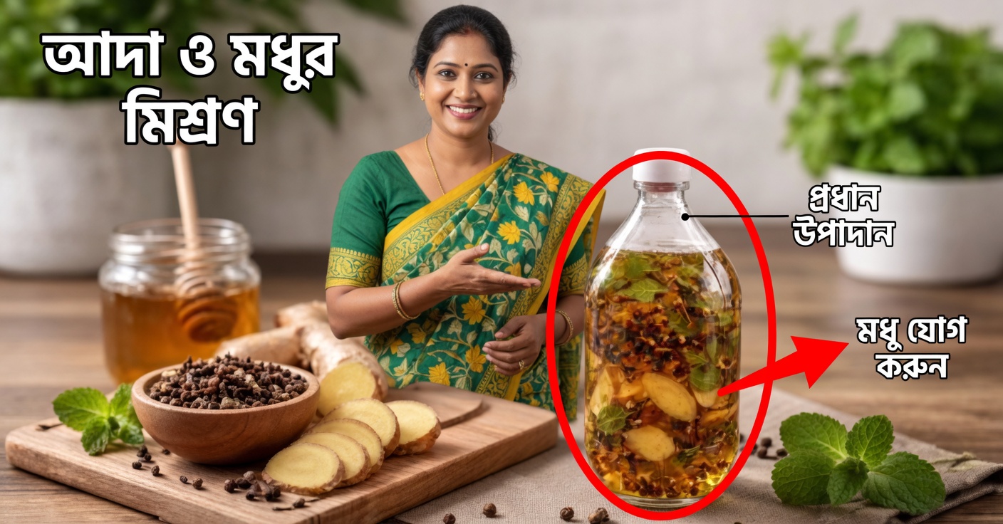 আদা ও লবঙ্গ: ধাপে ধাপে রেসিপি এবং কীভাবে খাবেন