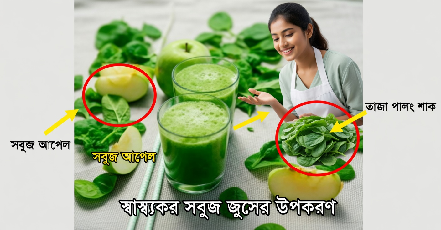 ফ্র্যাঙ্ক সুয়ারেজের সবুজ জুস: রেসিপি ও উপকারিতা