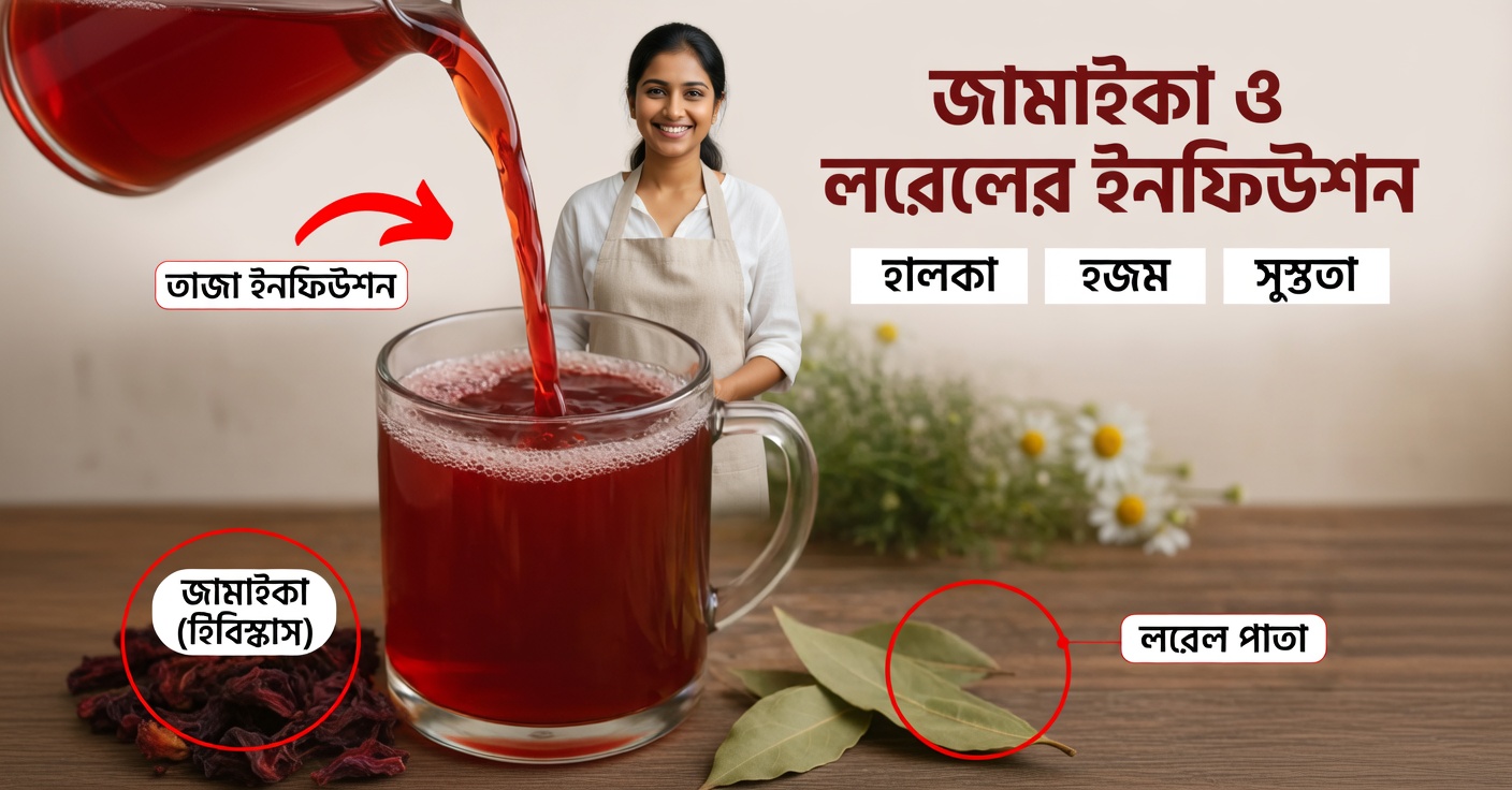 হিবিস্কাস ও তেজপাতার চা: রেসিপি ও উপকারিতা