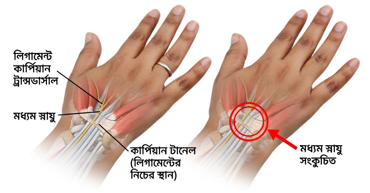 কার্পাল টানেল উপশম: হাতে ঝিনঝিনে অনুভূতির জন্য প্রাকৃতিক প্রতিকার