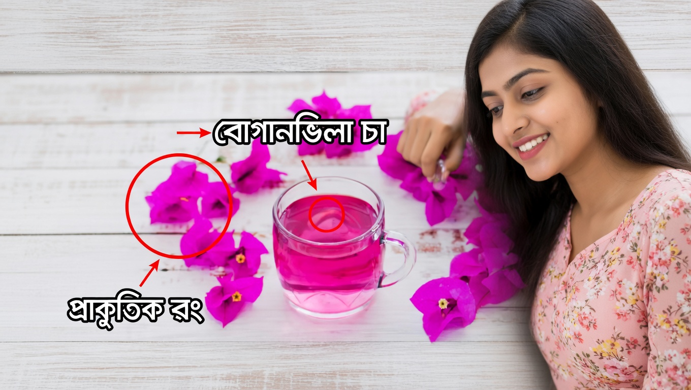 বুগানবিলিয়া চা: কাশি ও ফুসফুসের জন্য প্রাকৃতিক উপশম
