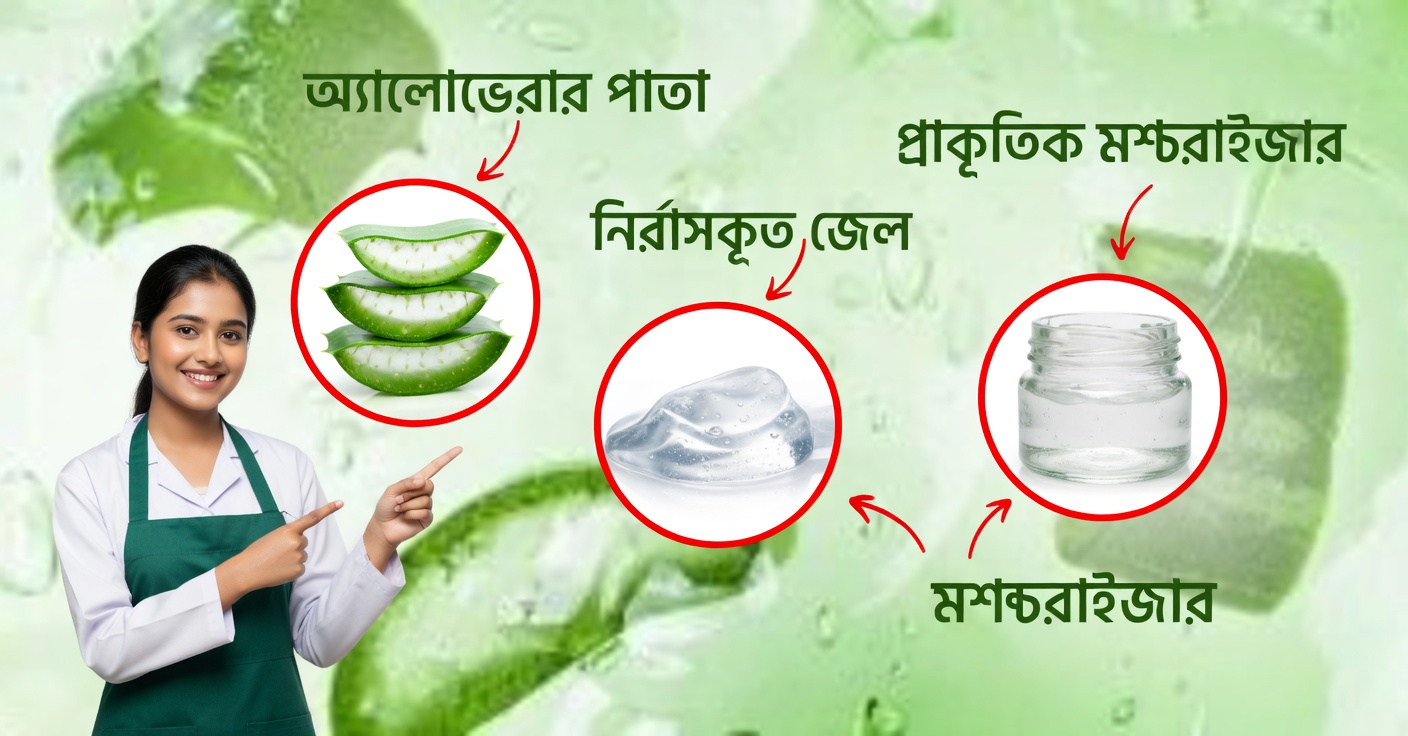 শরীর নিরাময়ে অ্যালোভেরার উপকারিতা