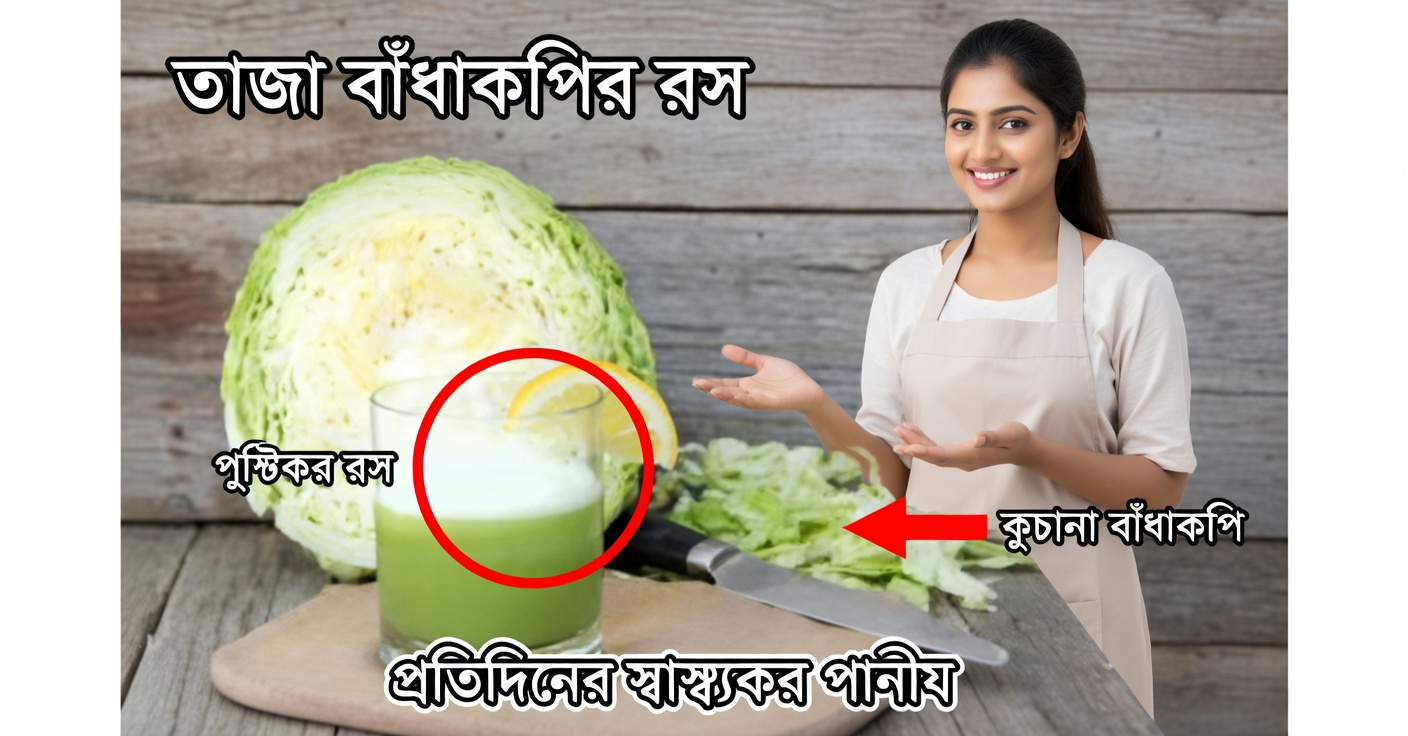 গ্যাস্ট্রাইটিসের জন্য বাঁধাকপির রস