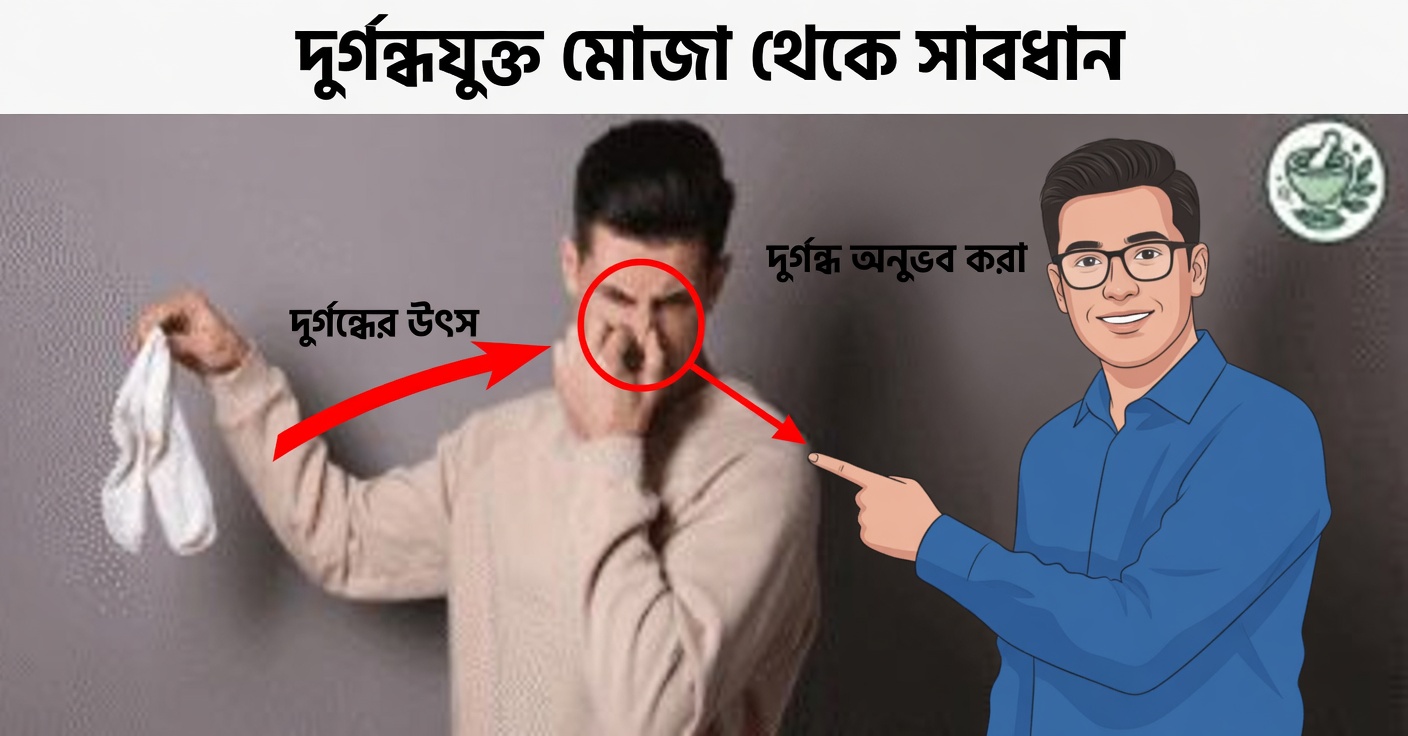 পায়ের দুর্গন্ধ: সাধারণ কারণ ও কীভাবে তা চিকিৎসা করবেন