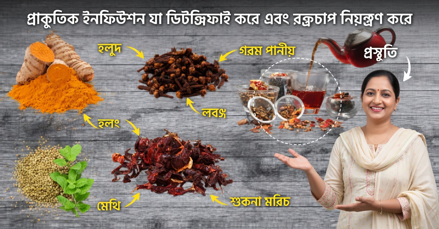 প্রদাহ ও উচ্চ রক্তচাপের বিরুদ্ধে প্রাকৃতিক উপাদানসমূহ