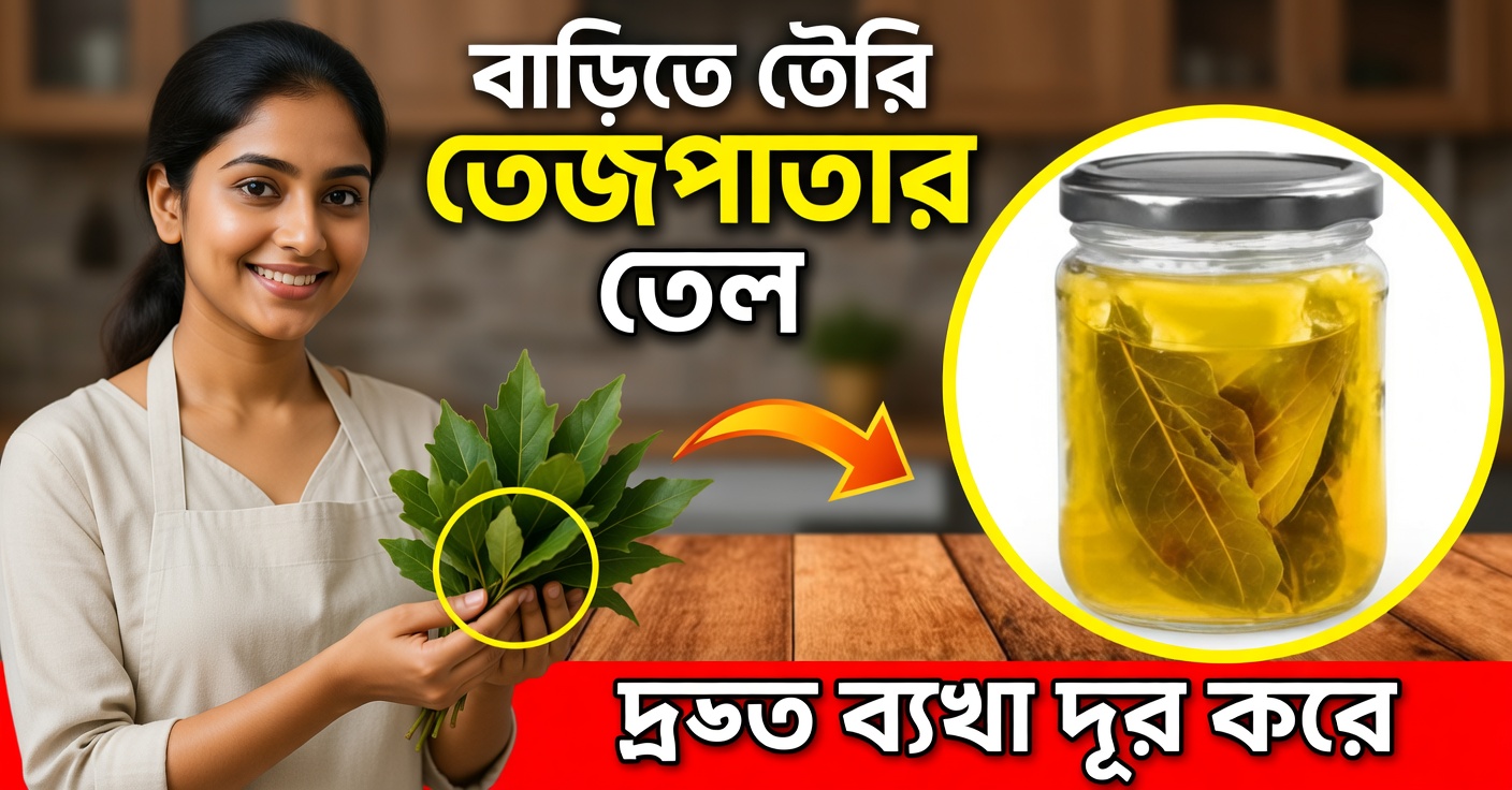 তেজপাতার তেল কীভাবে তৈরি করবেন