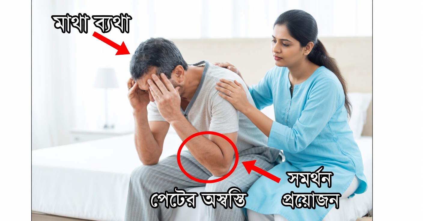 পুরুষদের অ্যান্ড্রোপজ: উপসর্গ ও ঘরোয়া প্রতিকার