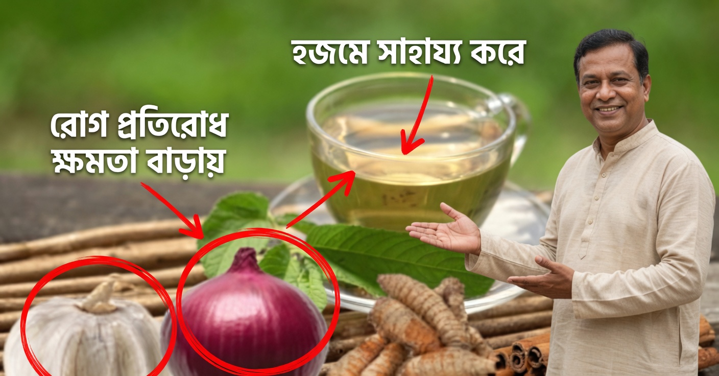 খালি পেটে এবং ঘুমানোর আগে পান করার জন্য প্রাকৃতিক চা