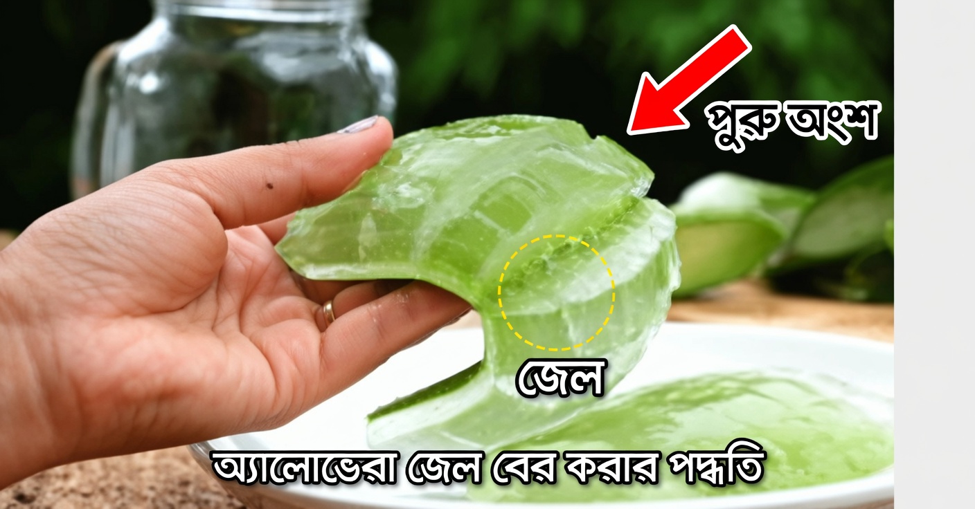 অ্যালো ভেরা-লেবুর পানি: উপকারিতা ও প্রস্তুতপ্রণালী