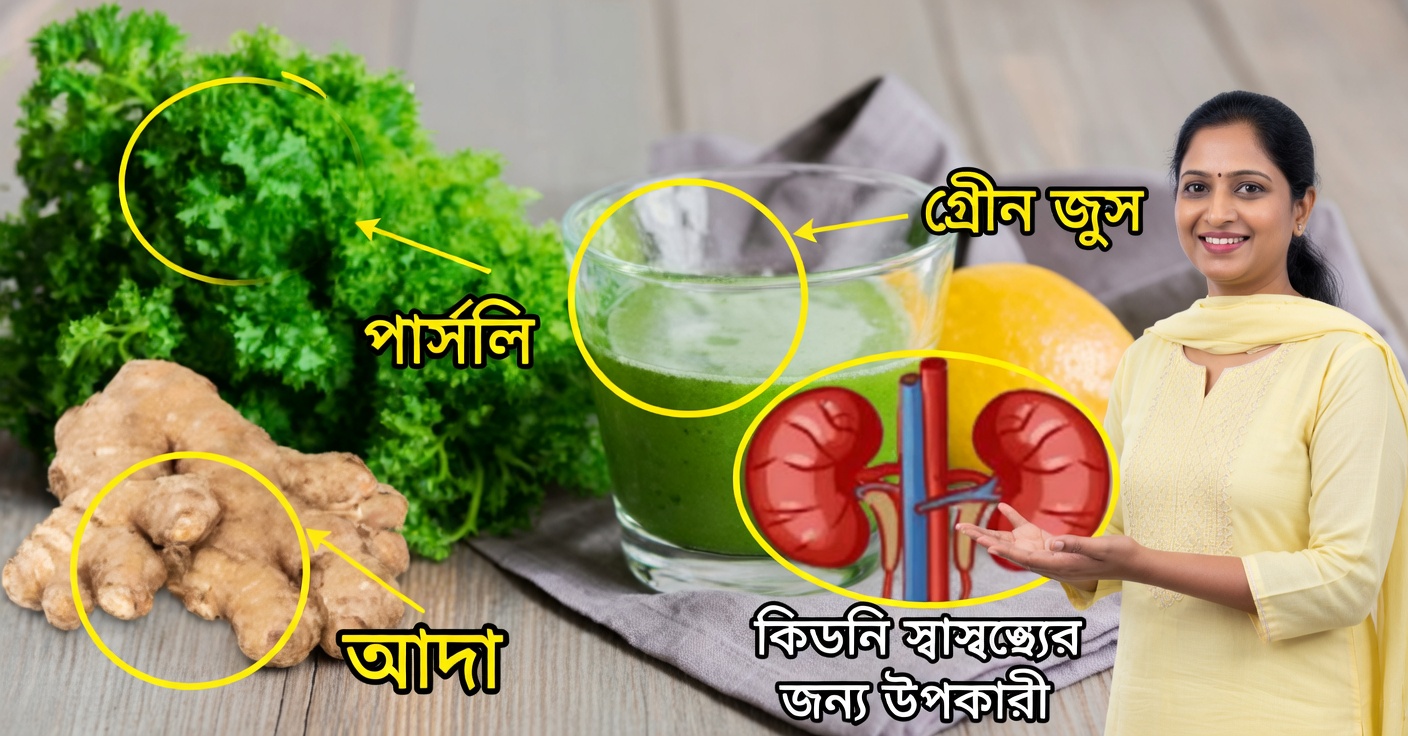 কিডনি ডিটক্স ও প্রদাহ কমানোর জুস