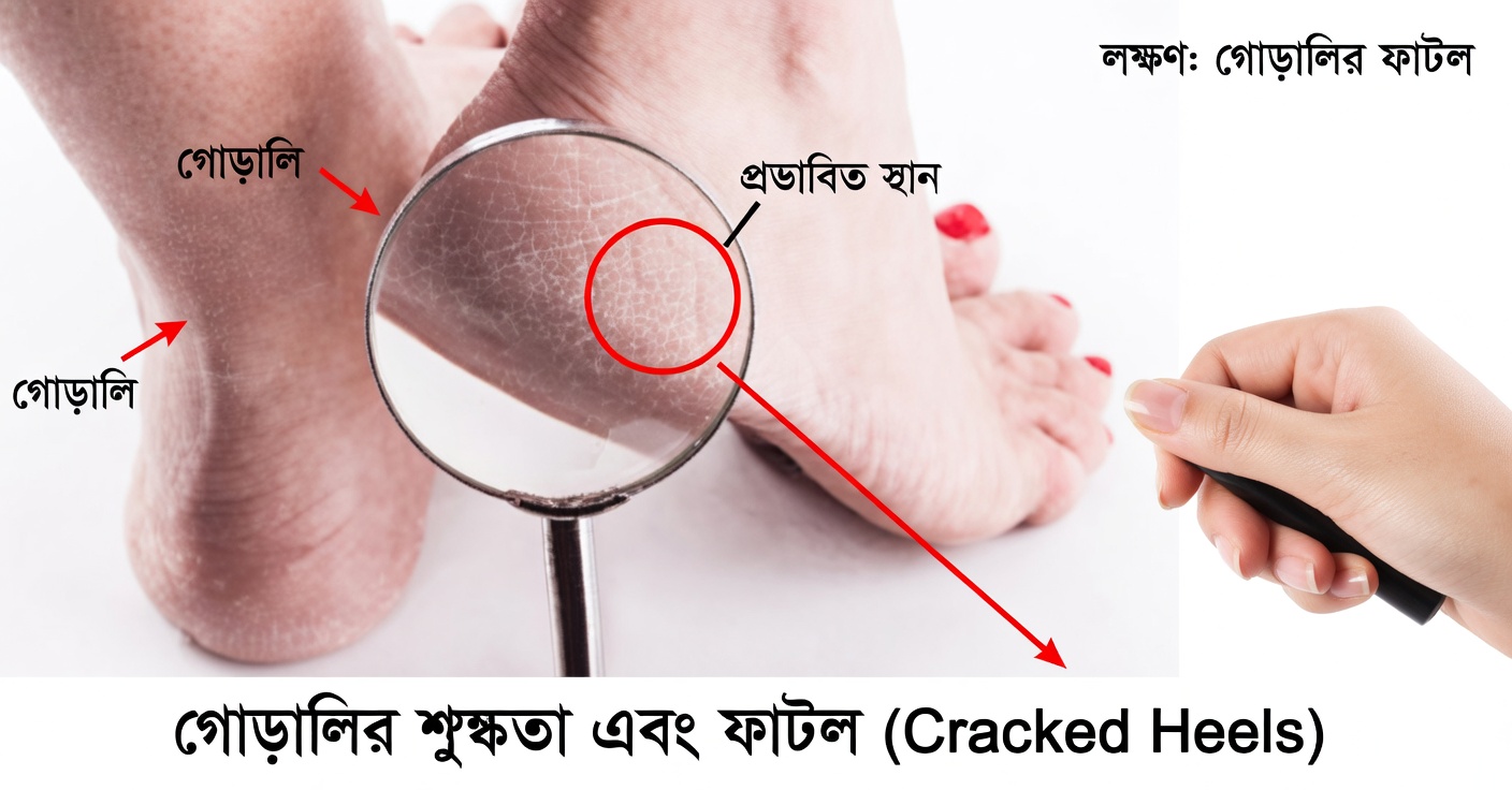 পায়ের কড়া় ও ফাটার জন্য অ্যাসপিরিন