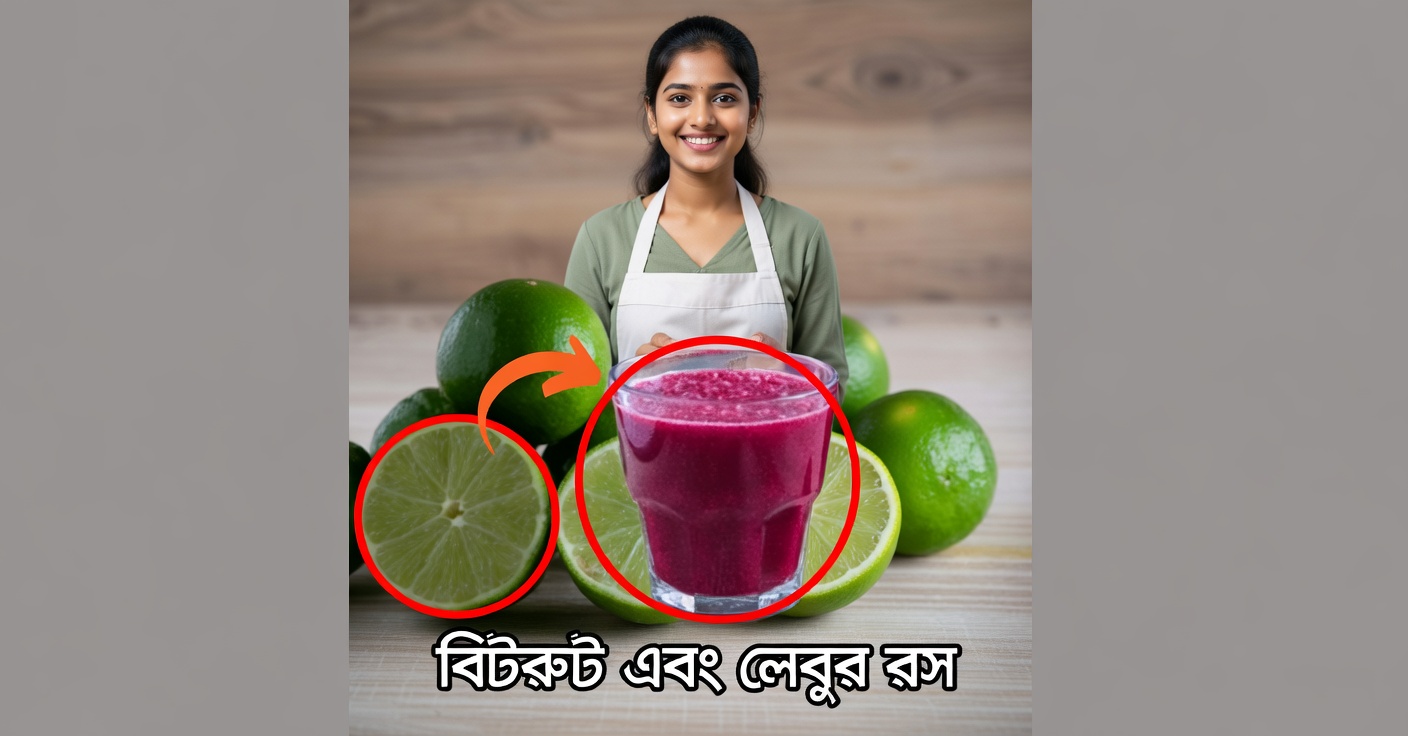 শরীর পরিশুদ্ধ ও রক্তচাপ কমাতে বিট ও লেবুর রস