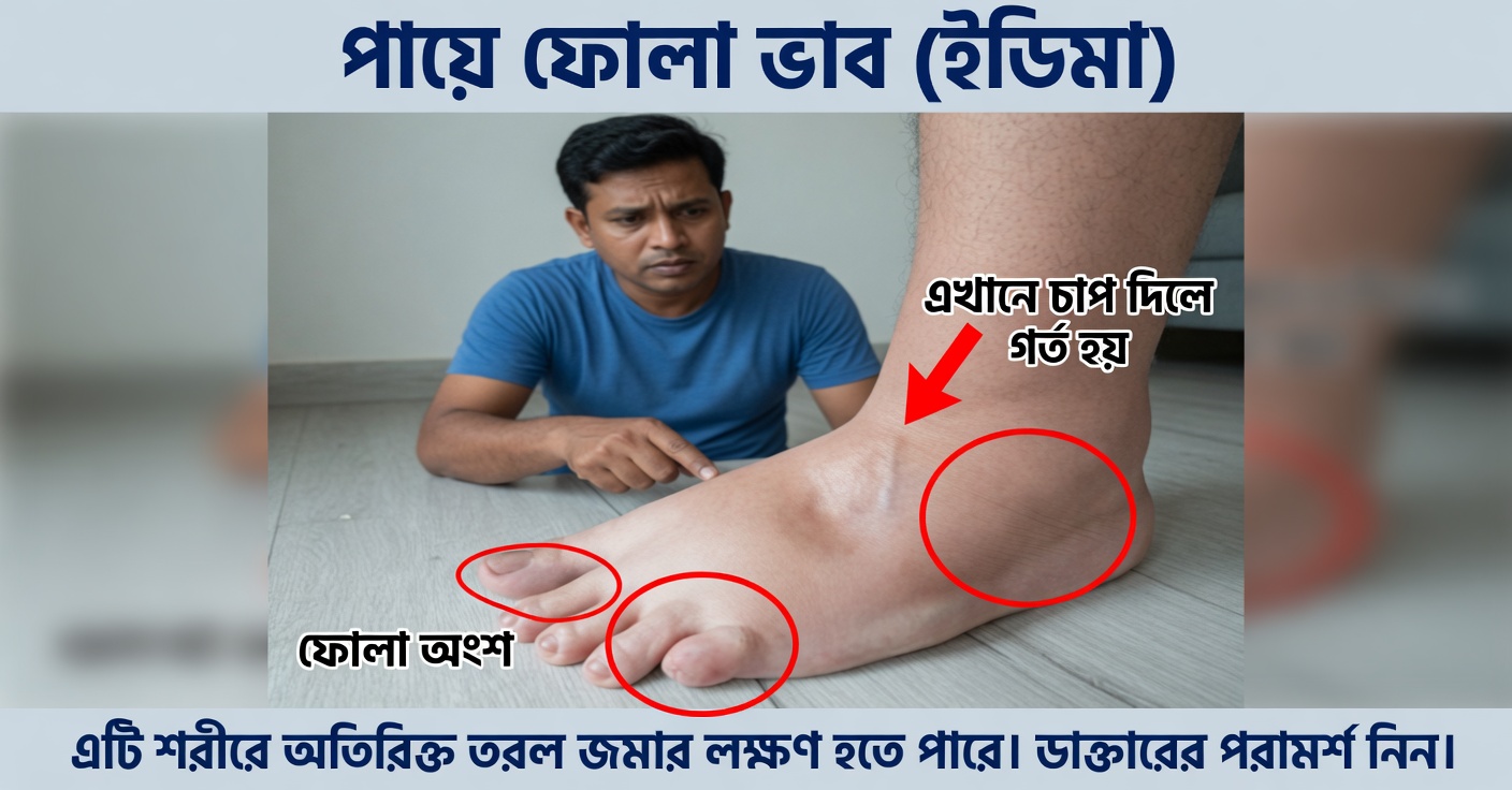 ফোলা পায়ের জন্য প্রাকৃতিক চা