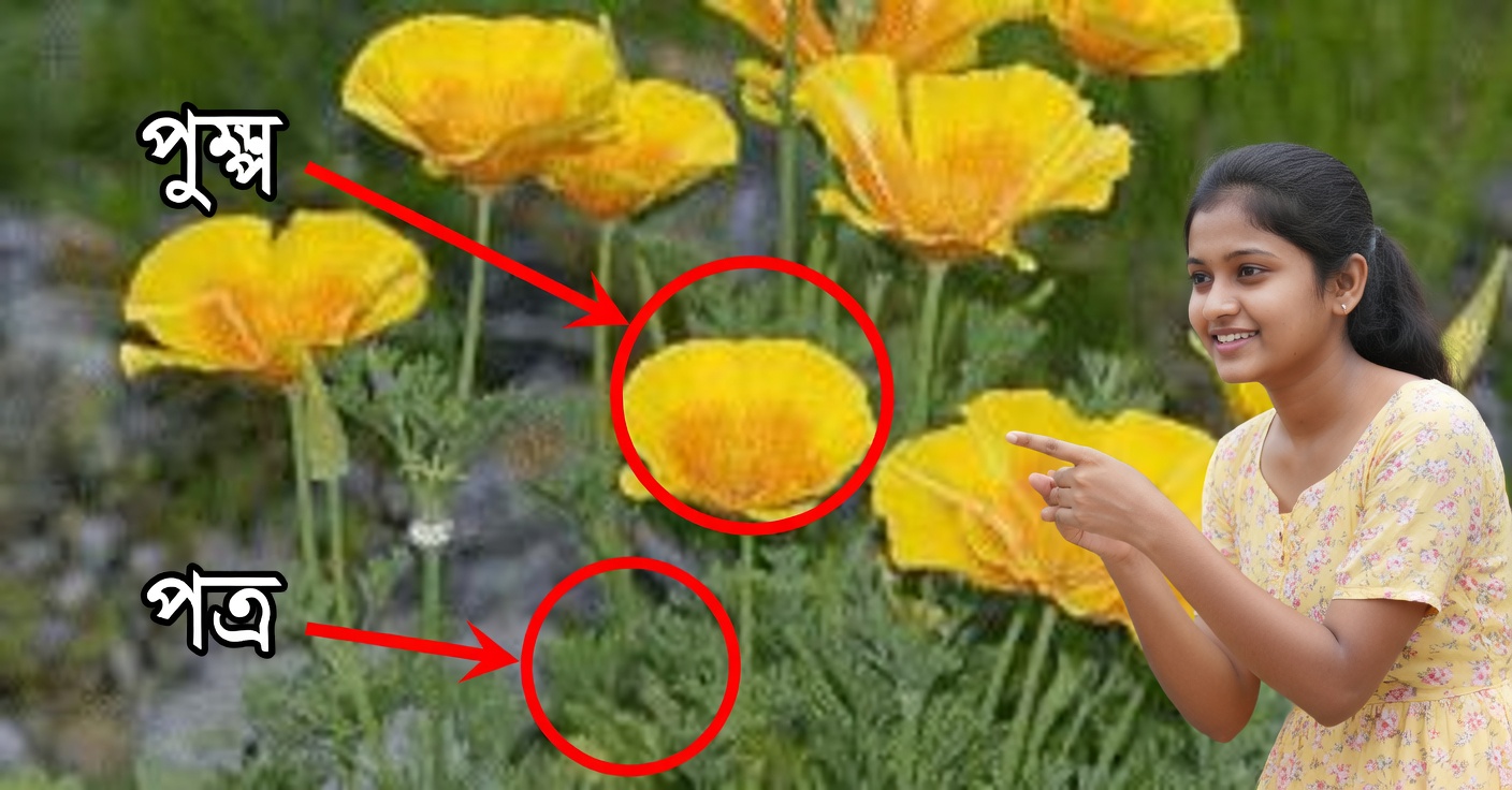 ক্যালিফোর্নিয়া পপি: প্রাকৃতিক প্রশান্তি