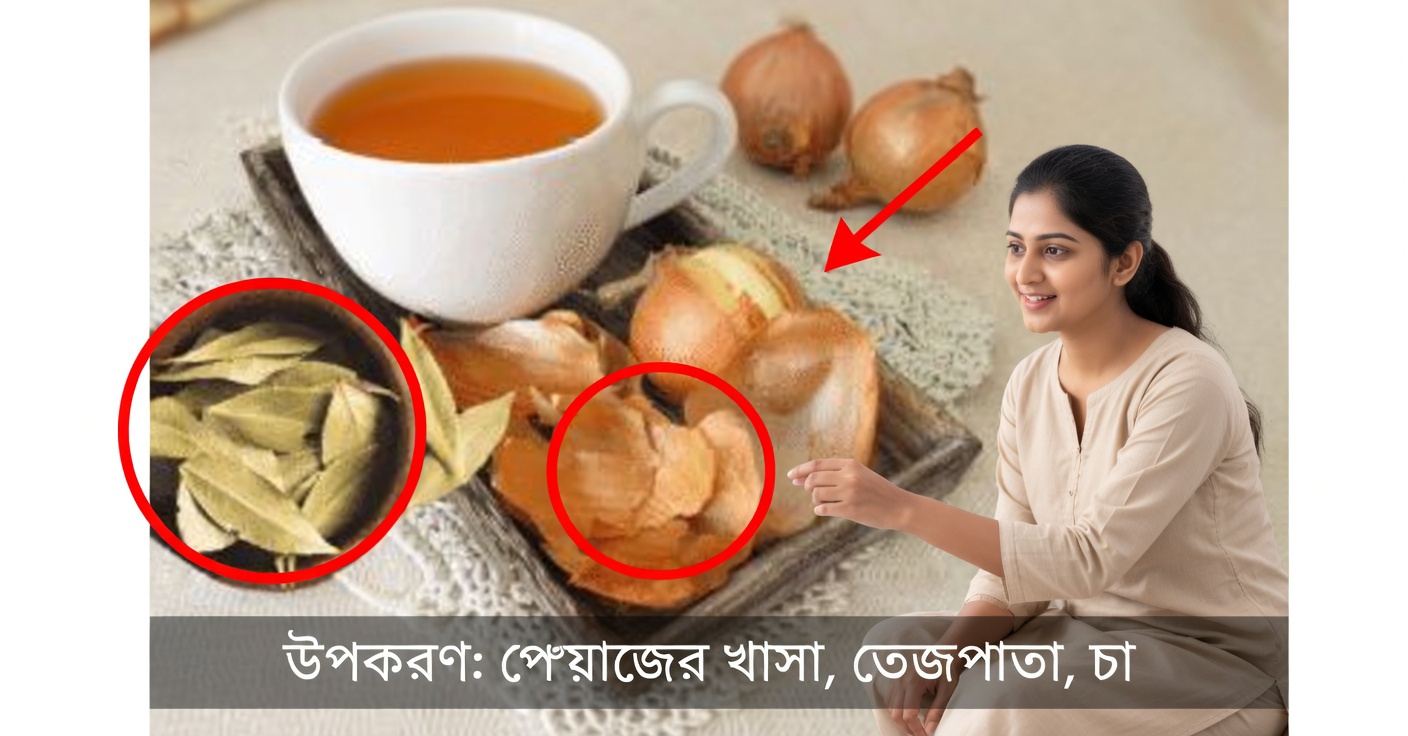 কাশির জন্য পেঁয়াজ ও তেজপাতার চা
