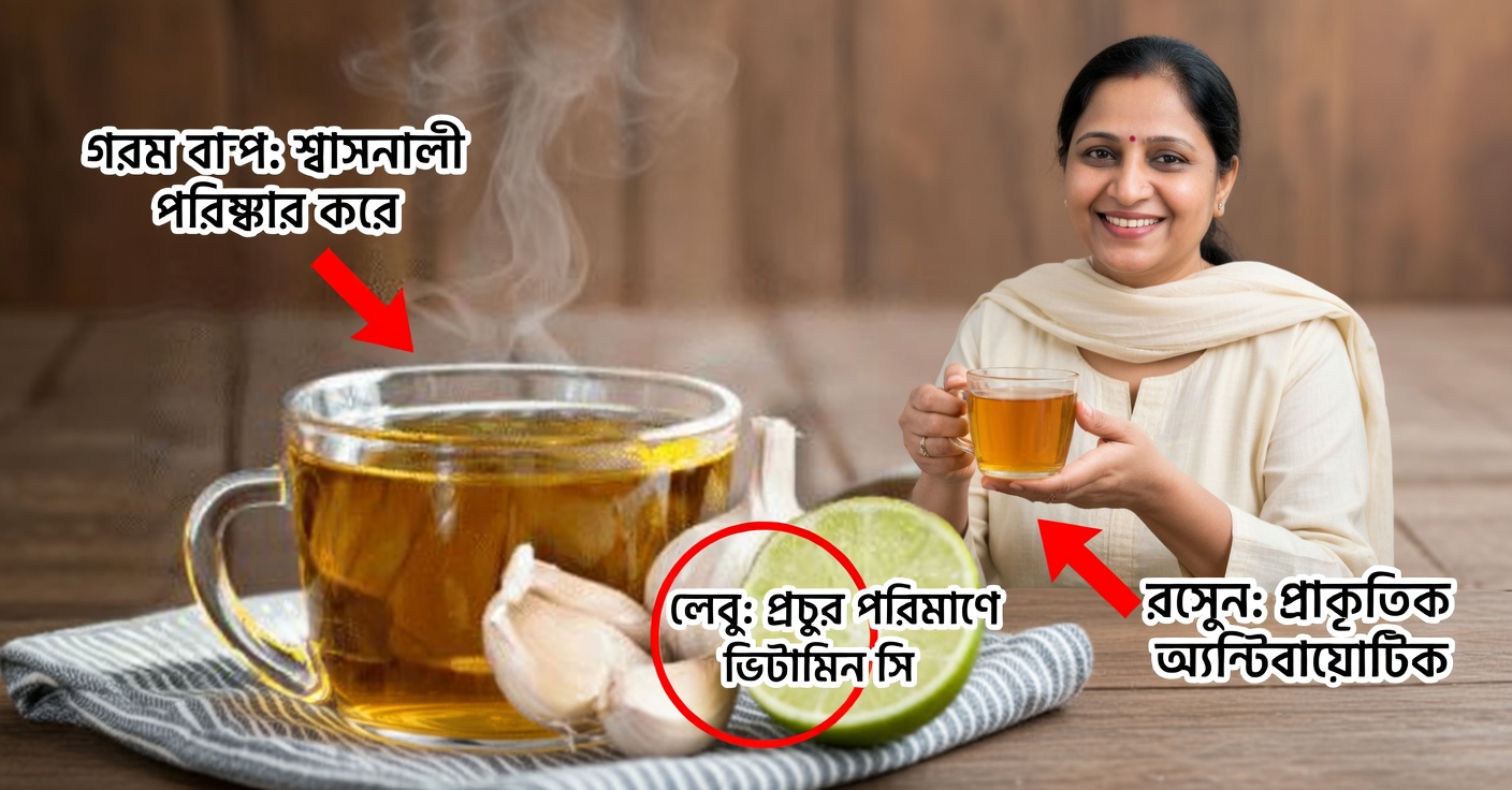 রসুন ও লেবু: কোলেস্টেরল ও অন্যান্য উপকারিতার জন্য