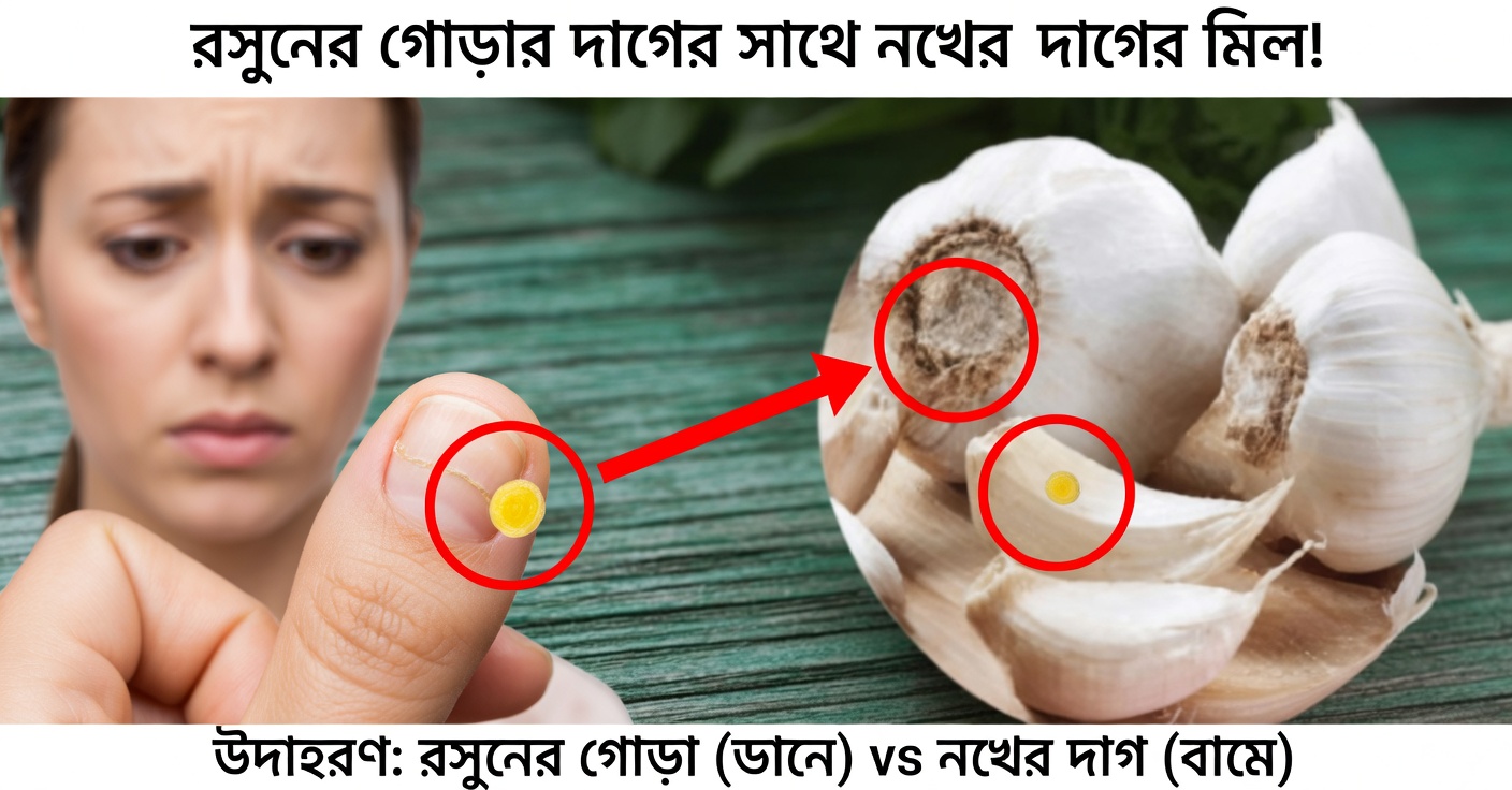 মাথা, হাত, নখ ও পায়ের ছত্রাকের জন্য রসুন