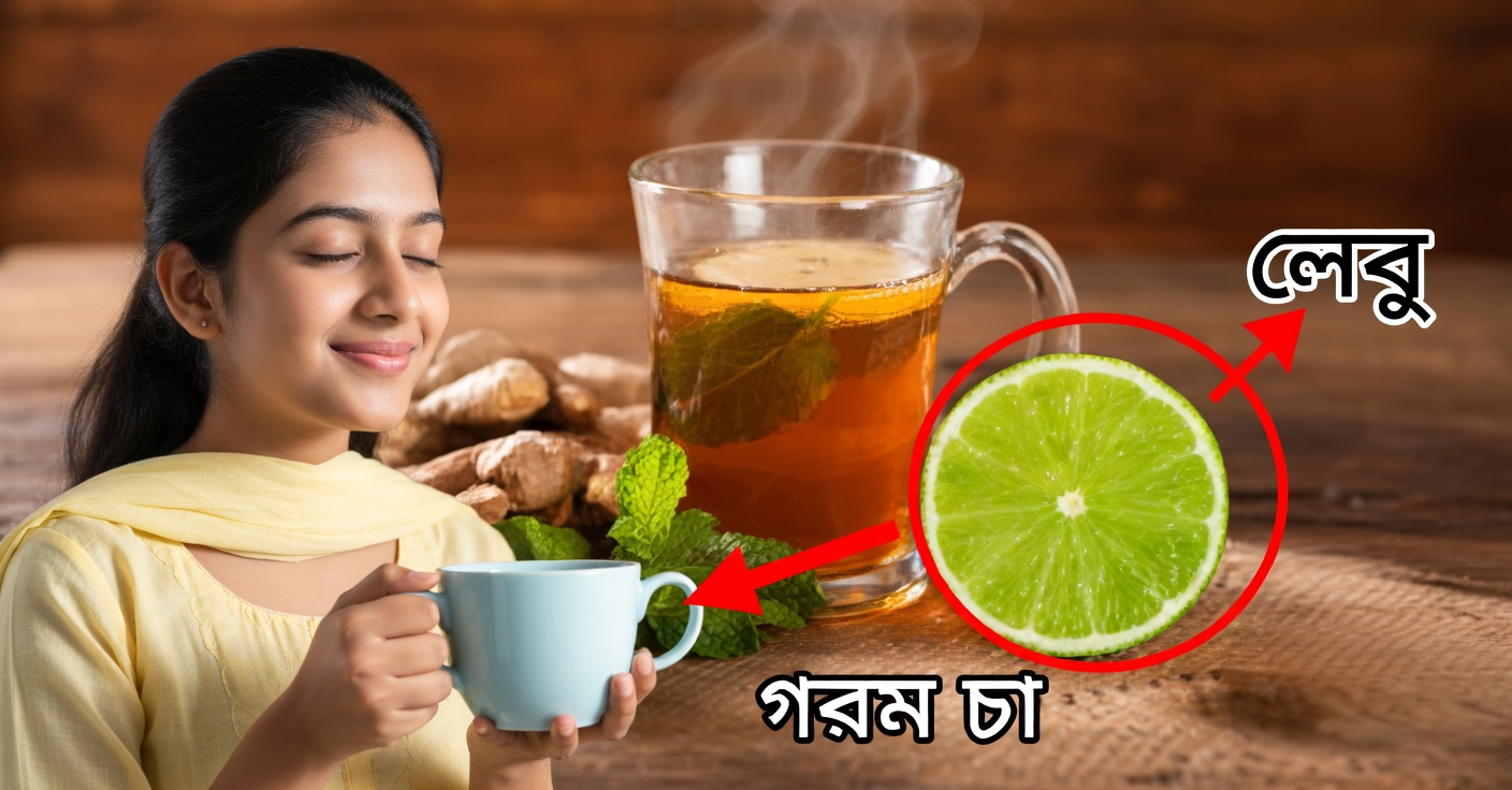 পুদিনা, আদা ও লেবুর চা: শরীরের জন্য প্রাকৃতিক উপশম