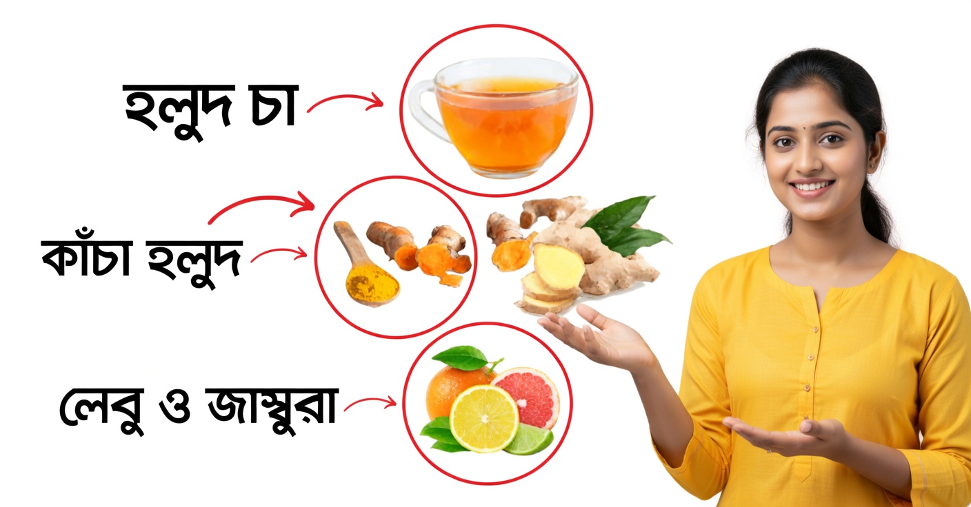 রোগ প্রতিরোধ ক্ষমতা বাড়ানোর প্রাকৃতিক উপায়