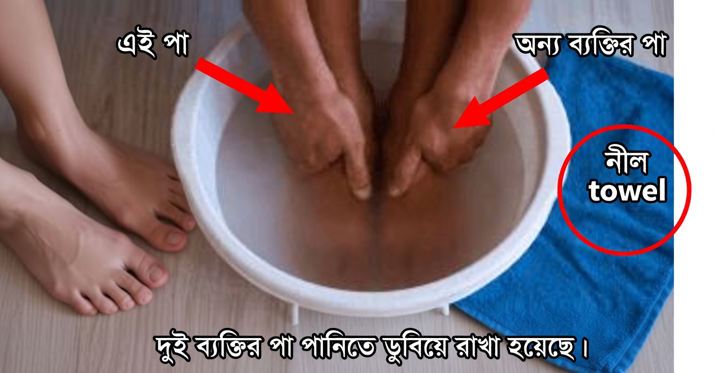 আদা দিয়ে পায়ের স্নান: প্রাকৃতিক আরাম ও বিষমুক্তি