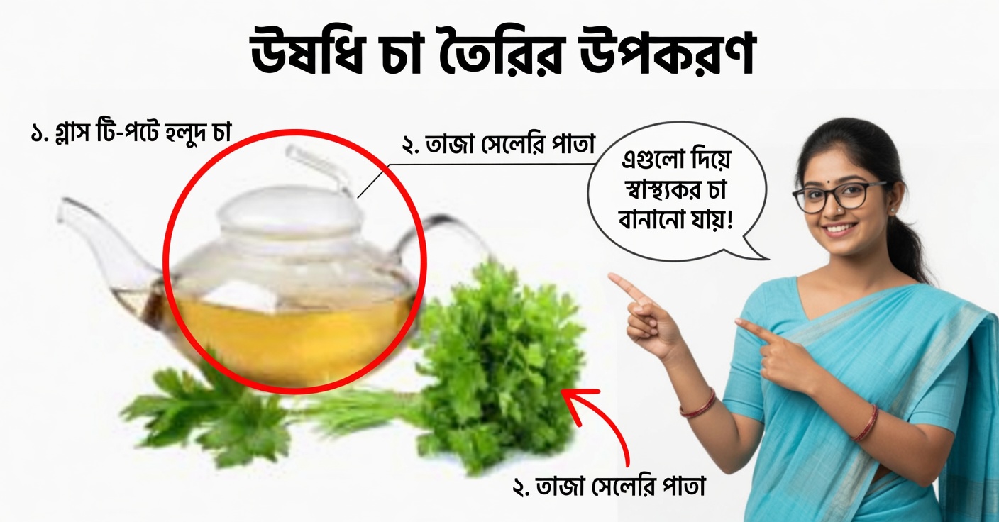 প্রদাহ কমানো ও অতিরিক্ত তরল দূর করতে পার্সলে চা