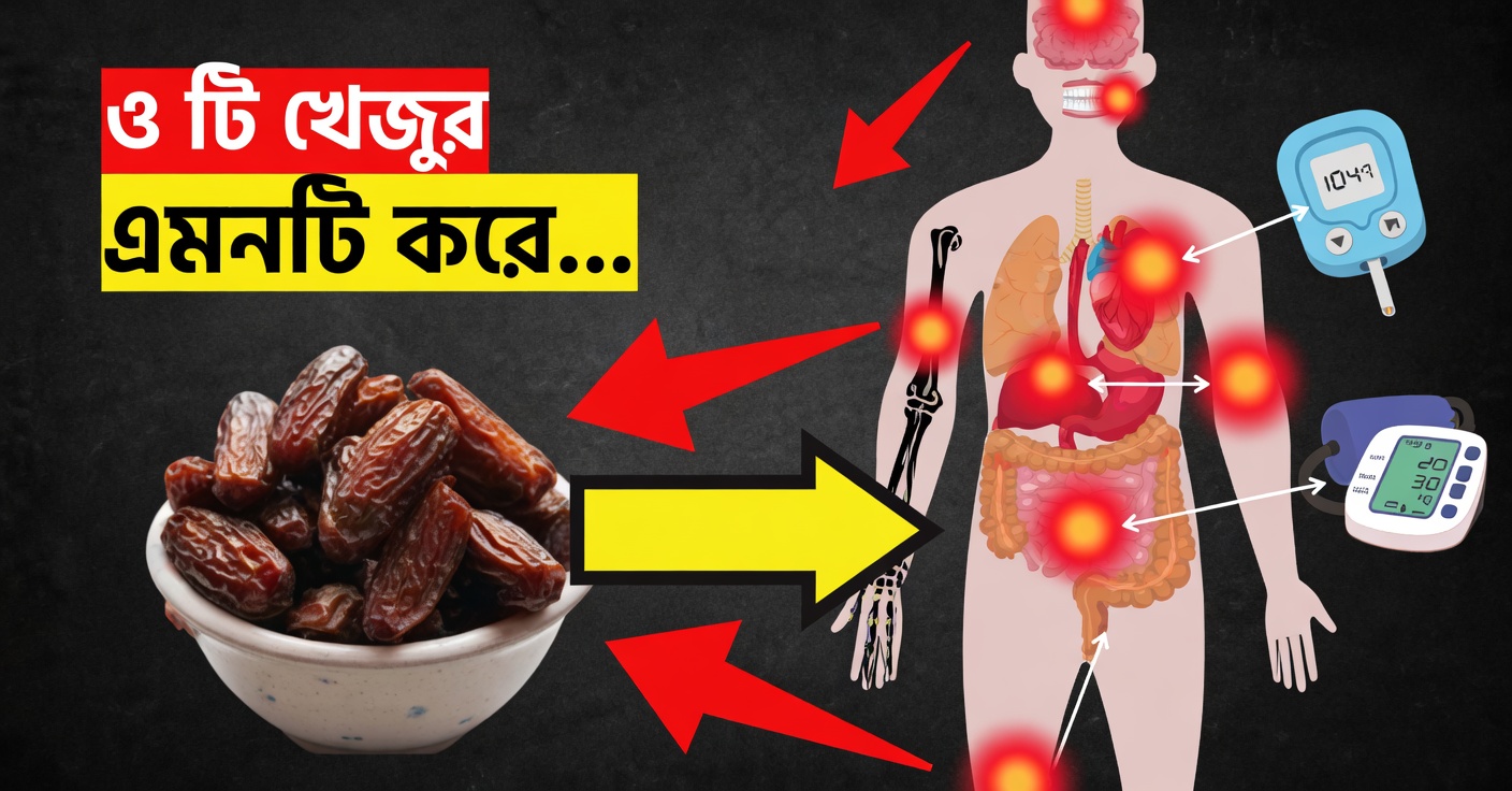 দুদিনে তিনটি খেজুর: আপনার স্বাস্থ্যের জন্য বিস্ময়কর উপকারিতা