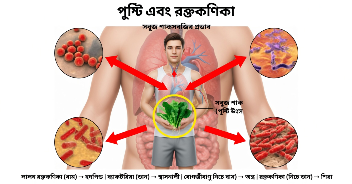 আন্ত্রিক নালি পরিশুদ্ধ ও ব্যাকটেরিয়া দূর করতে পালং শাক