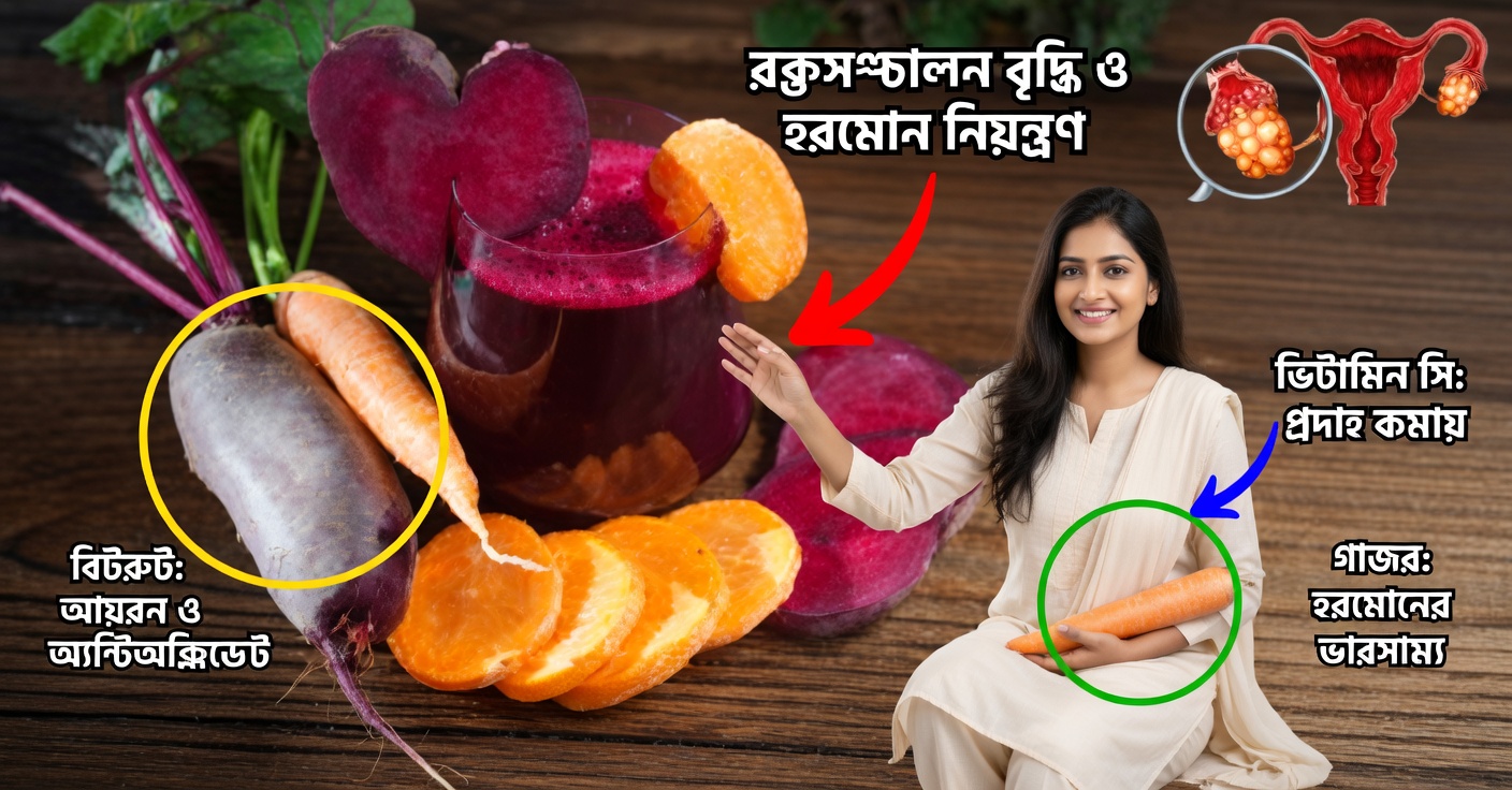 অ্যানিমিয়া ও সিস্টের জন্য বিটের রস