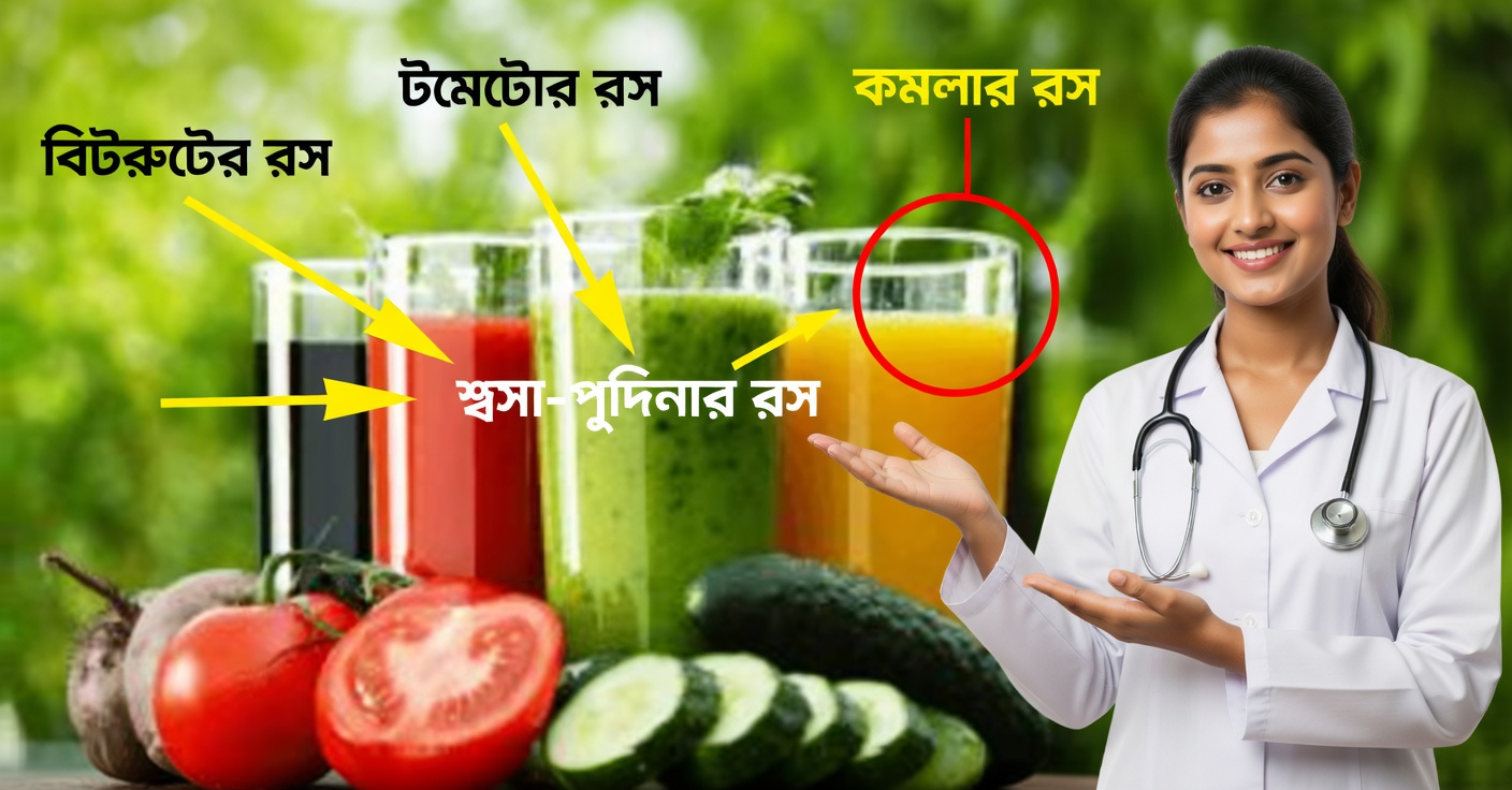 ওজন কমানো ও স্বাস্থ্য উন্নত করার জন্য প্রাকৃতিক জুস