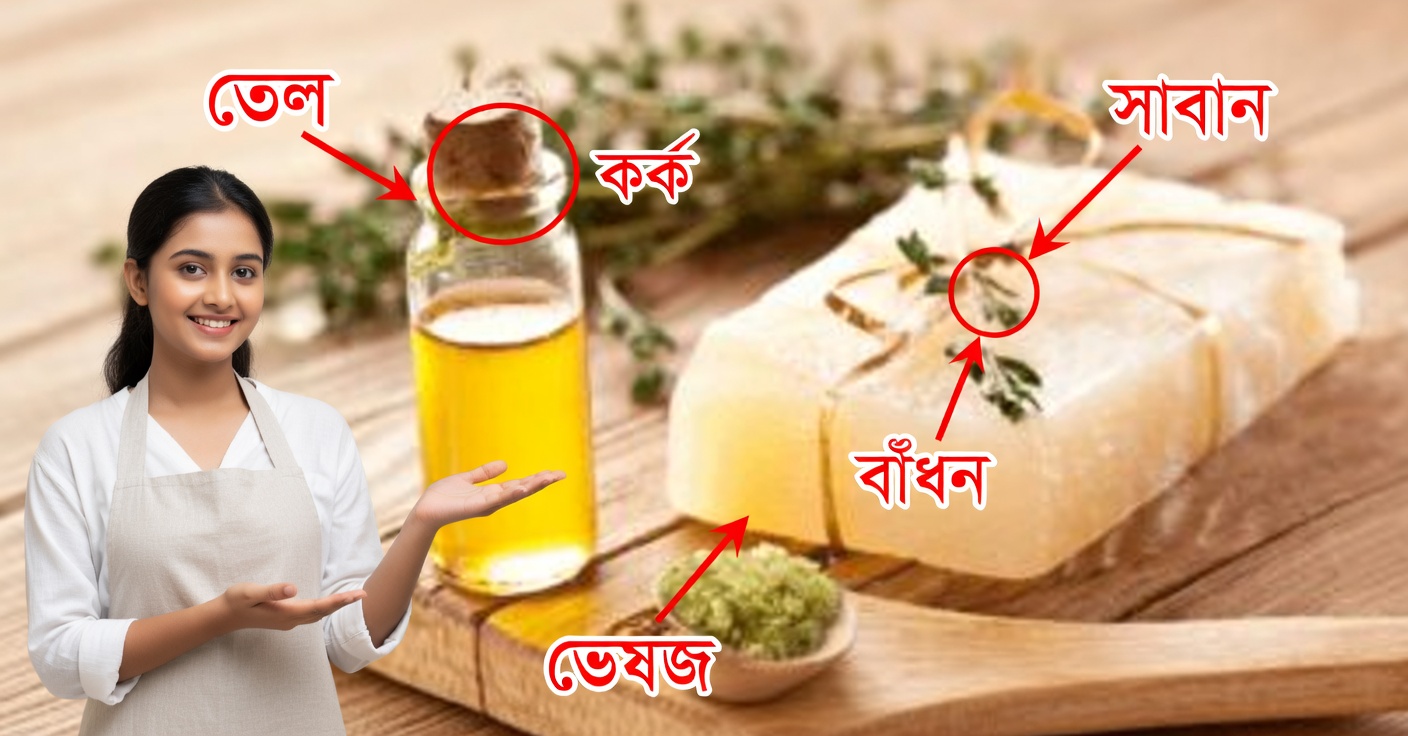 উজ্জ্বল ত্বকের জন্য ঘরে তৈরি সাবান: প্রাকৃতিক রেসিপি ও উপকারিতা