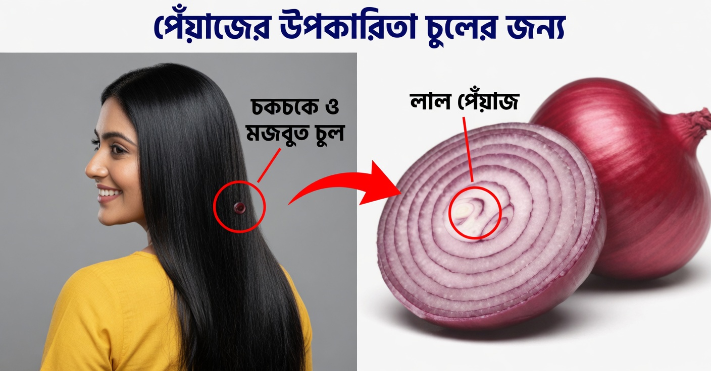 লম্বা, মজবুত ও উজ্জ্বল চুলের জন্য পেঁয়াজ তেলের গোপন রহস্য