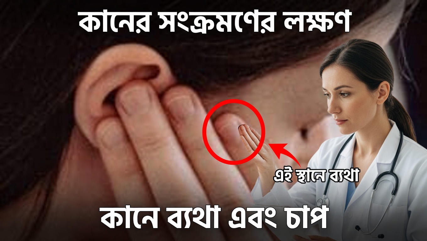 কান ব্যথা ও কান সংক্রমণের জন্য প্রাকৃতিক প্রতিকার