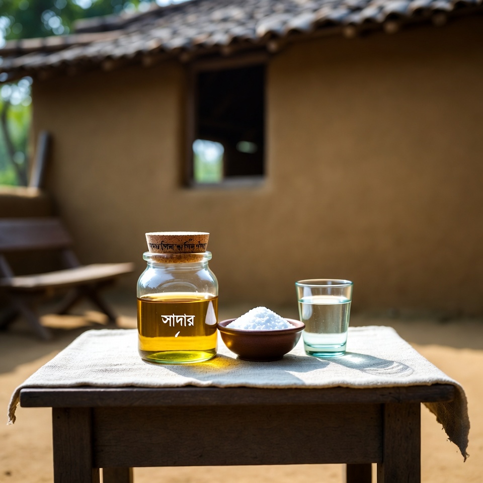স্বাস্থ্যের সমস্যা নিরাময়ে ক্যাস্টর অয়েল ও বেকিং সোডার রেসিপি
